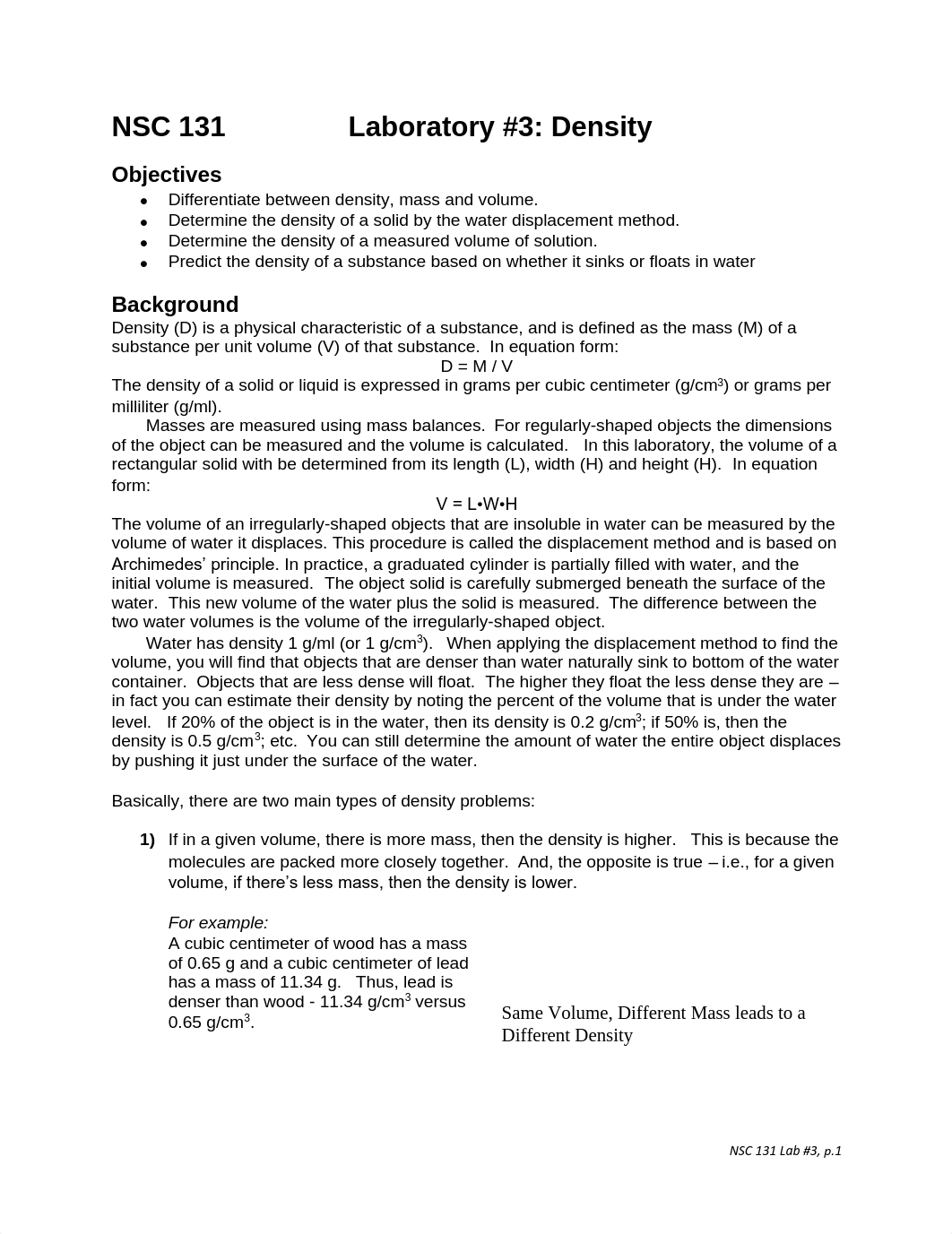 NSC 131 (FA19) Lab 3 Density.pdf_d1zgyuo6oxe_page1