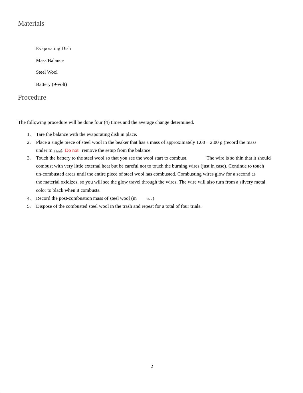 Lab 9 Oxidation of steel wool.docx_d1zh32hglkl_page2