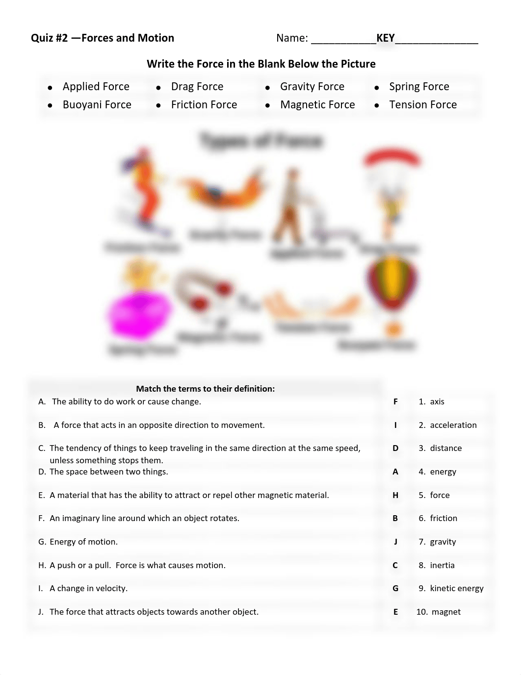 Forces and Motion Quiz-Answer KEY.pdf_d1zrhadu4gv_page1