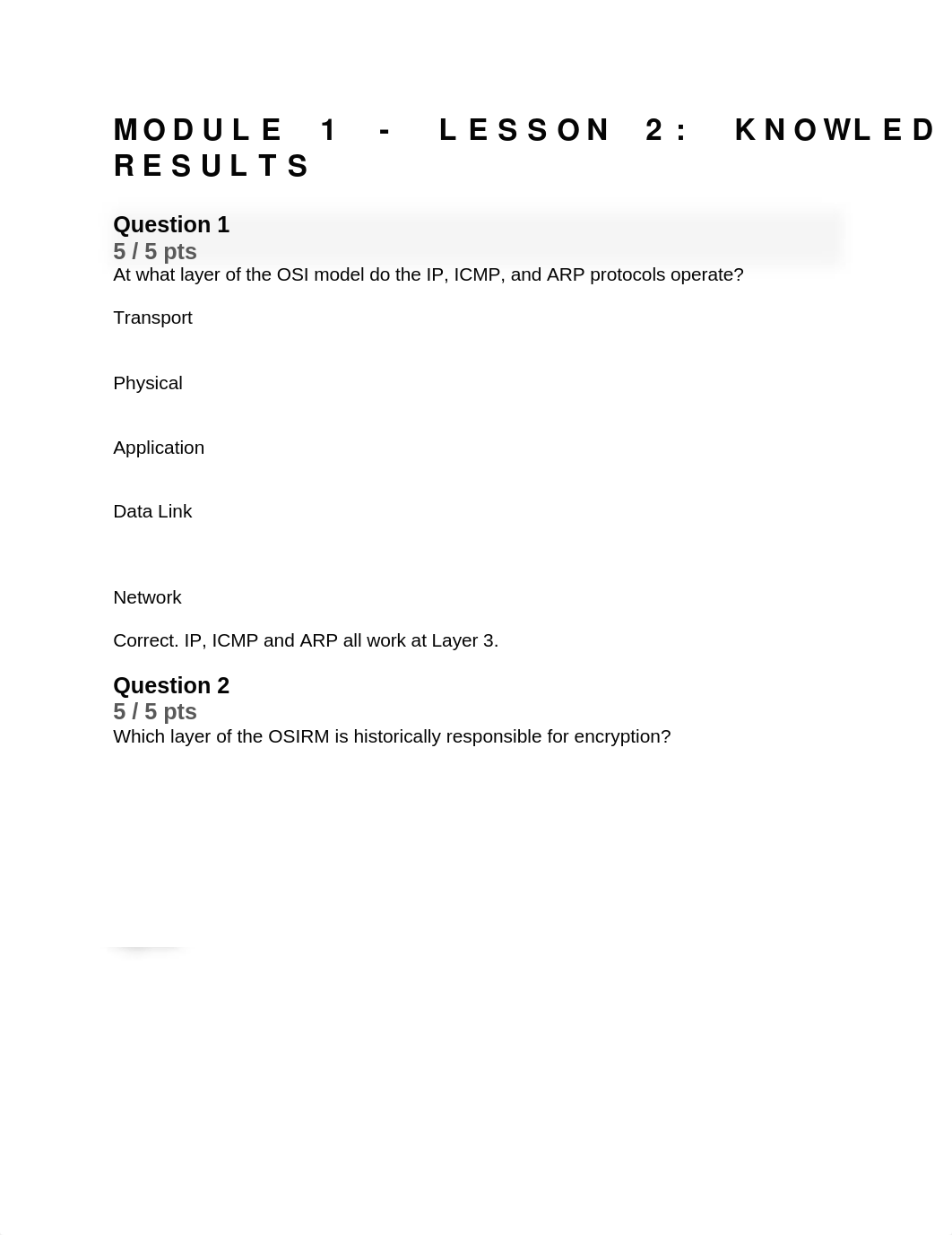 MODULE 1 - LESSON 2- KNOWLEDGE CHECK RESULTS.docx_d1zs3c116j9_page1