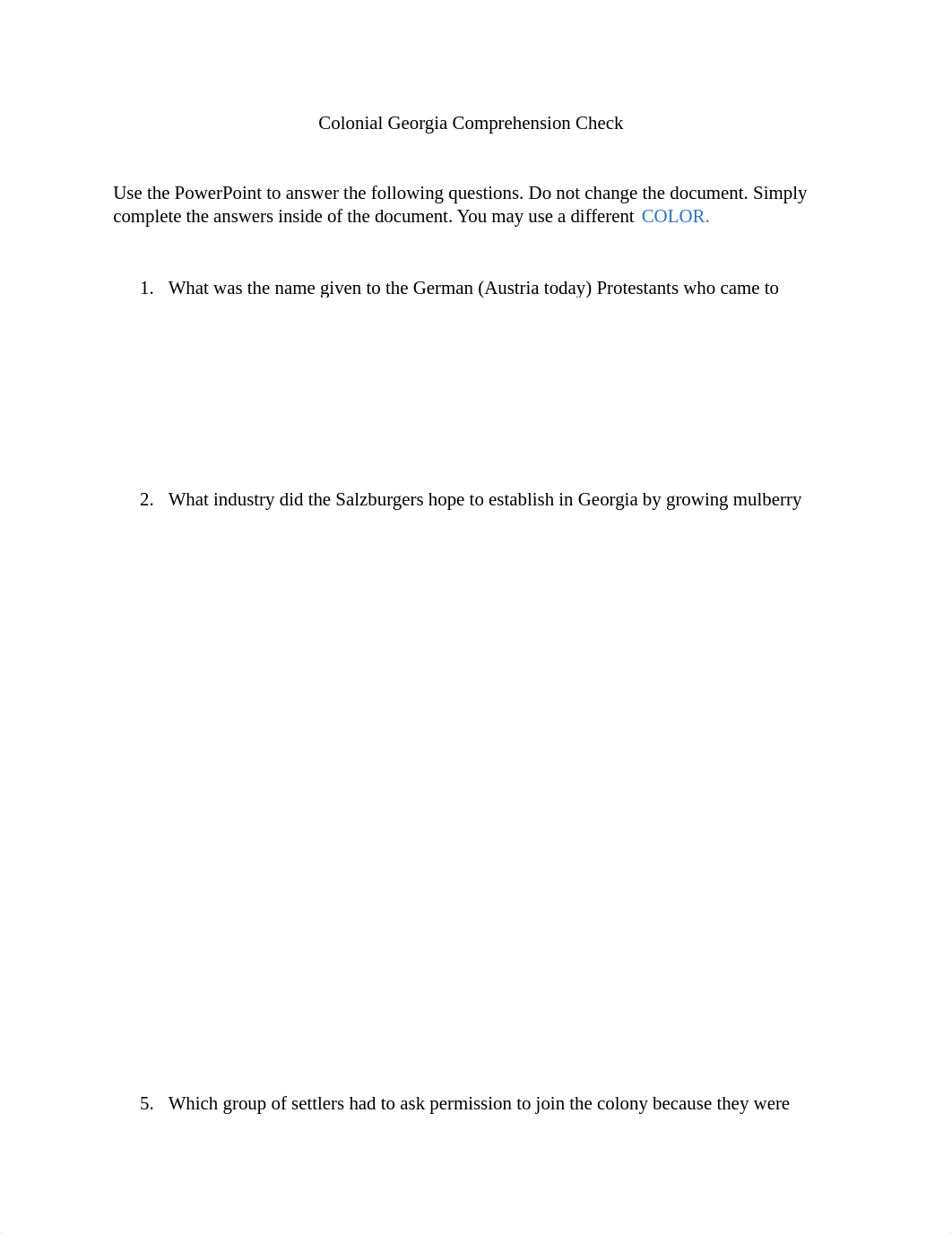 Colonial Georgia Comprehension Check.docx_d1zwgt2pk75_page1