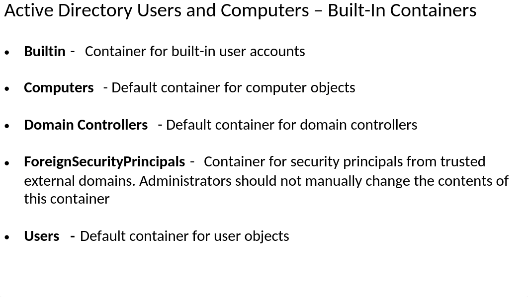 CIS 256 Lesson 7 Active Directory Users and Computers + Naming Conventions.pptx_d1zwvejclzp_page4