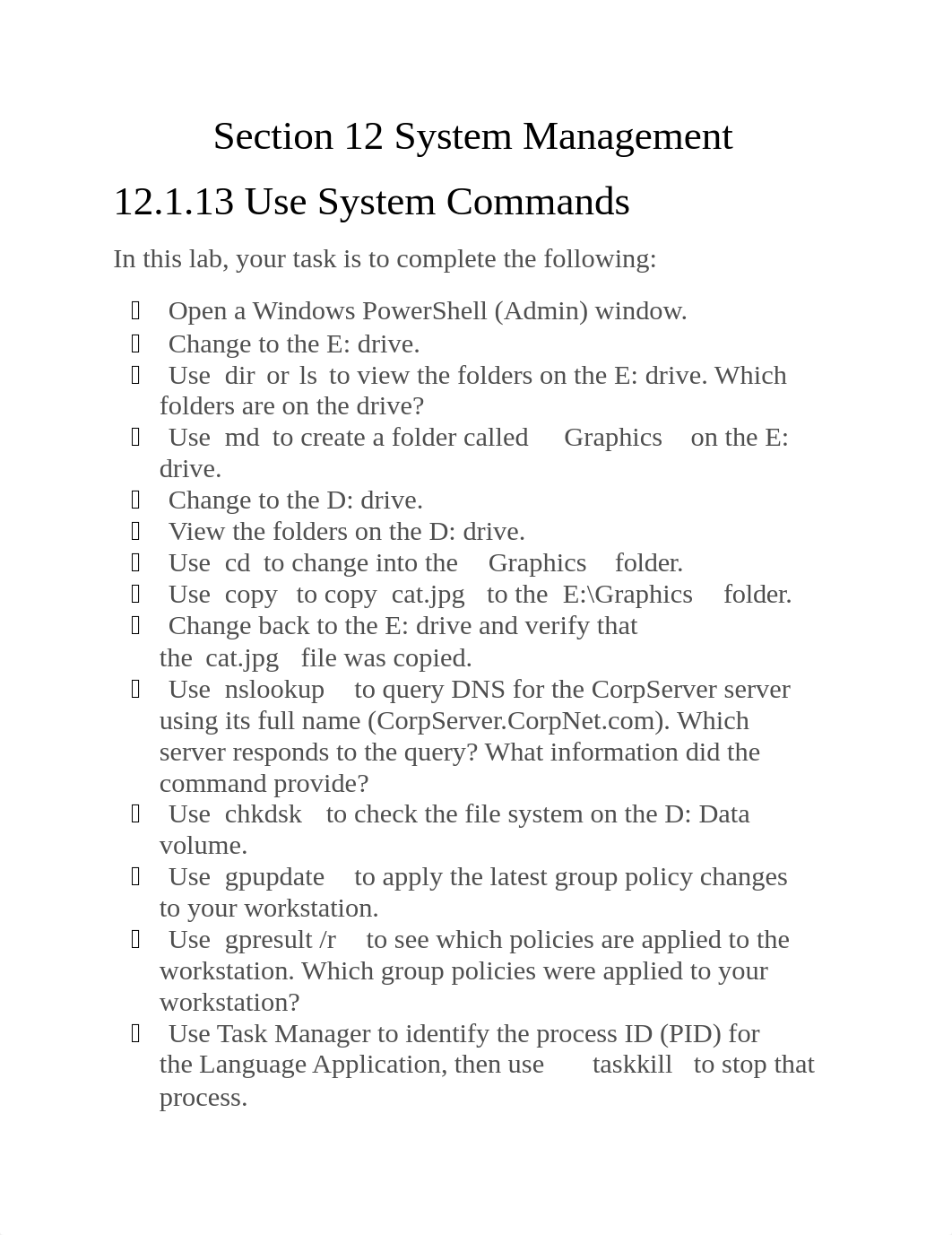 Section 12  System Managment.docx_d1zyk0phi2v_page1