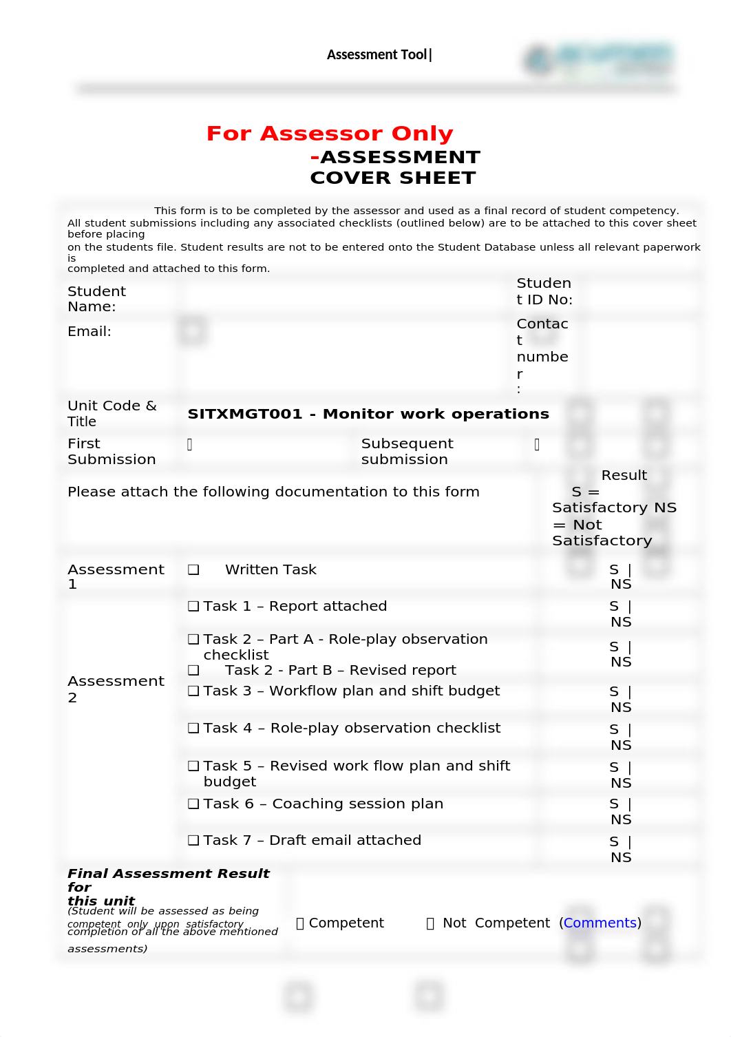 (froch)SITXMGT001_Student_version_2_practical.d.docx_d2074dtdvet_page3