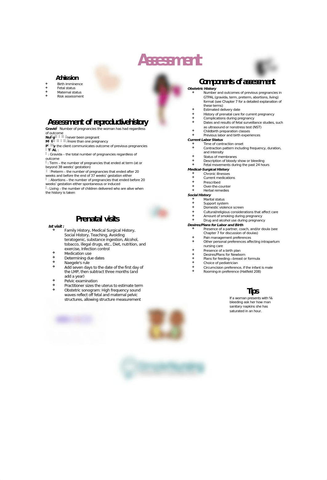 SimpleNursing OB cheat sheets .docx_d20fnsgin36_page1