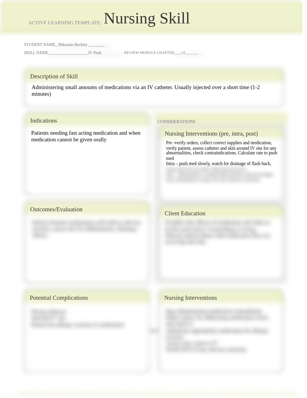 IV push Nursing Skill Sheet-beckley.docx_d210ism0g9b_page1