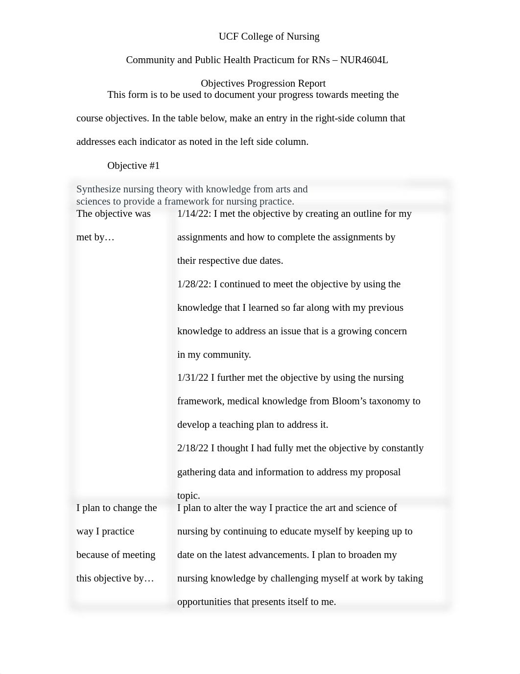NUR4604L Objective Report .docx_d21i8dzs5l5_page1
