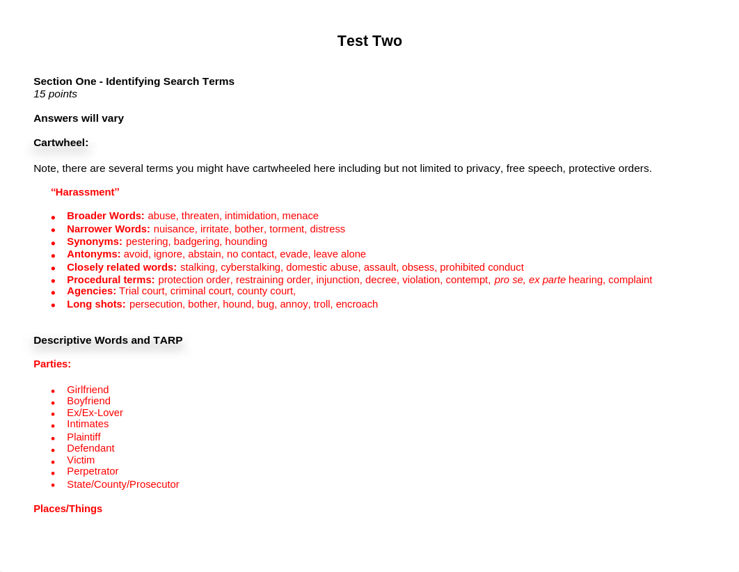 PARA 2 WEEK 2 Test Two Answers.pdf_d21wh6a5ge5_page1