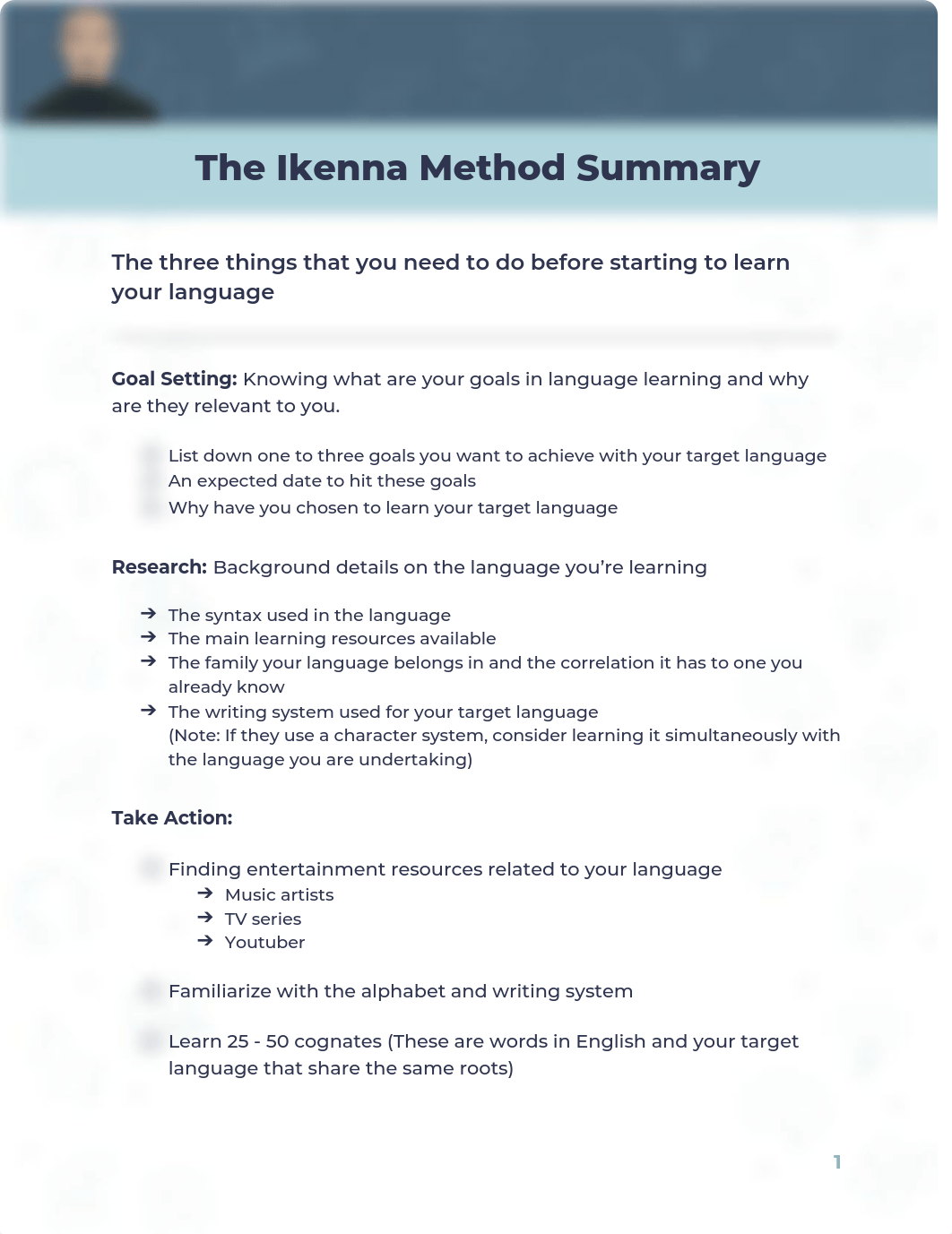 The Ikenna Method Summary.pdf_d21xu2m9e55_page1