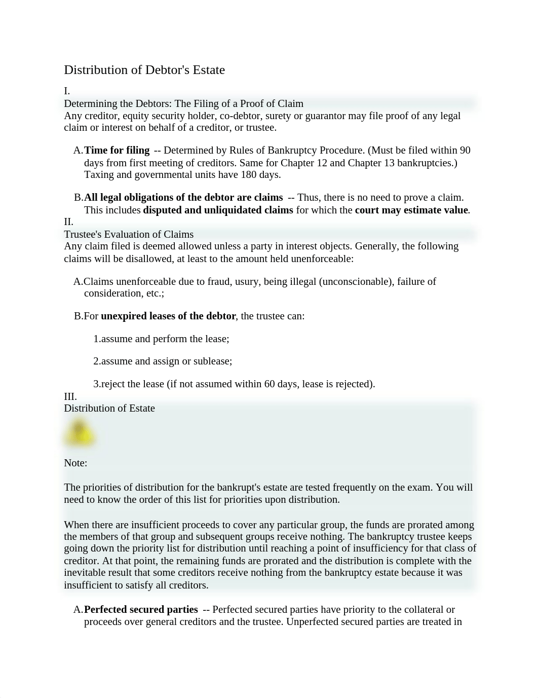 Week 4-Distribution of Debtor's Estate-Notes_d21y3ygn06l_page1