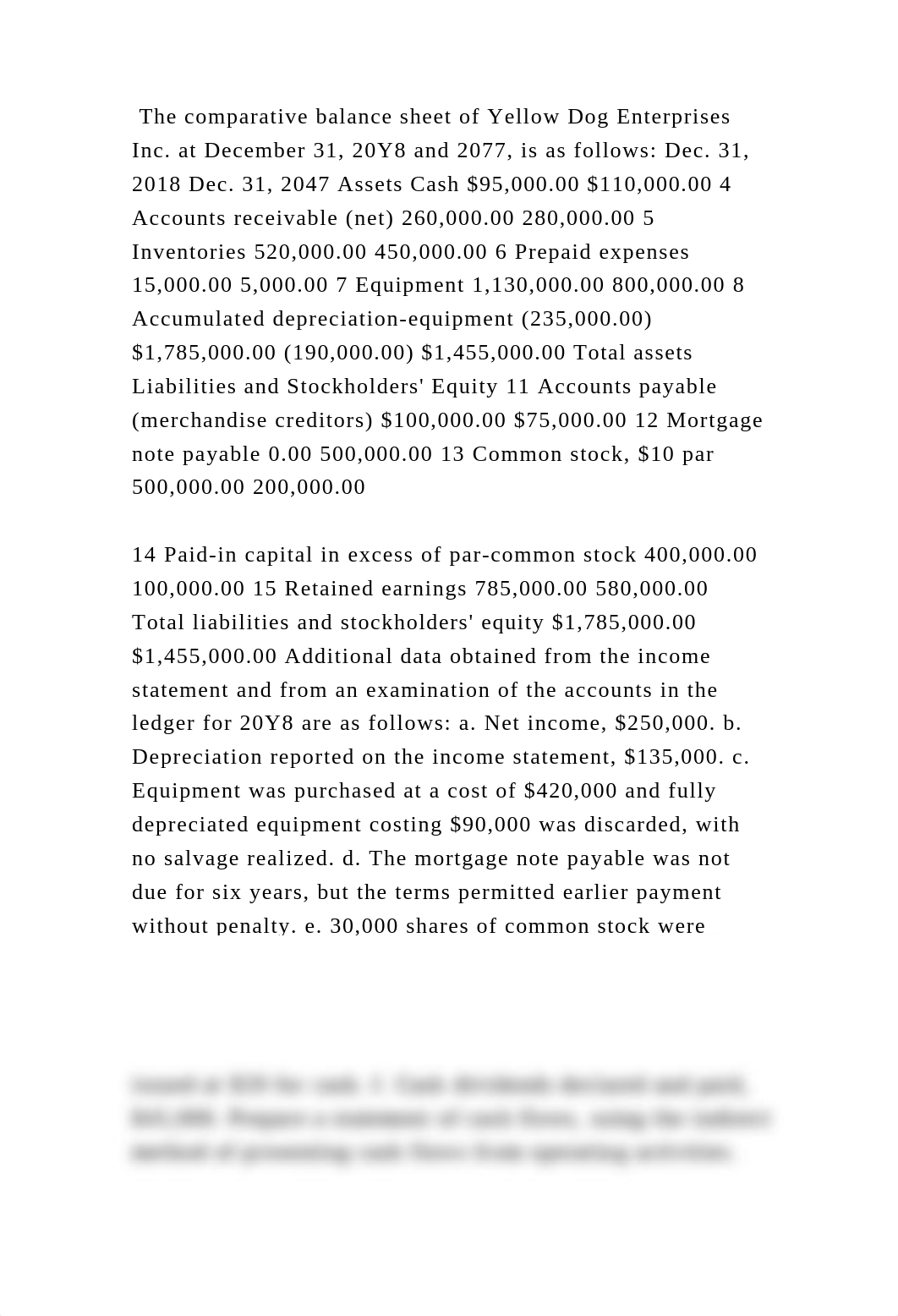 The comparative balance sheet of Yellow Dog Enterprises Inc. at Decem.docx_d228rs8vu2h_page2