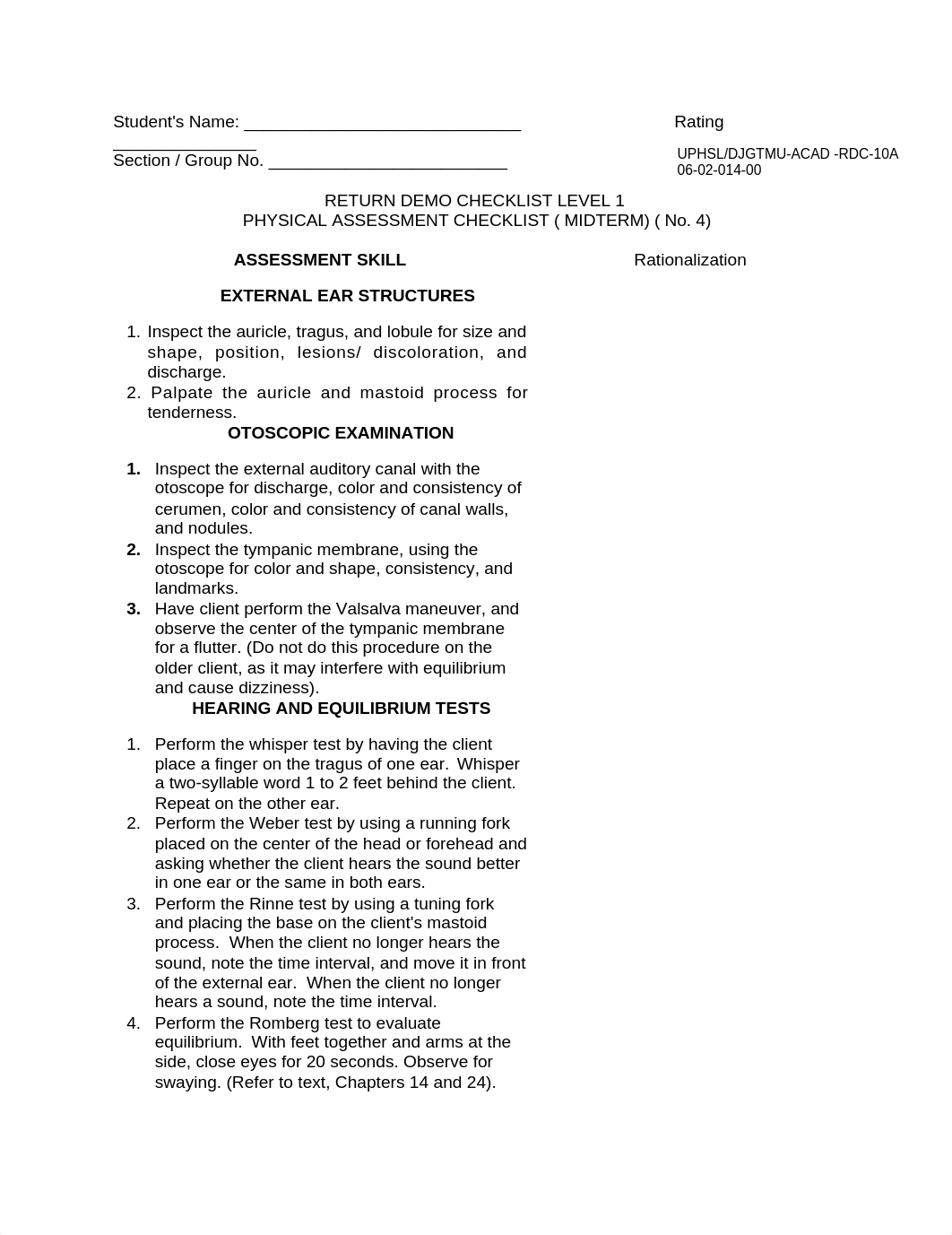 Assessment of Ears Checklist (1).docx_d22dtvjwwn6_page1