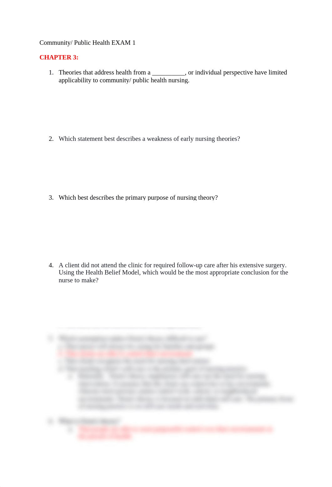 community EXAM 1 questions.docx_d235gwso77l_page1