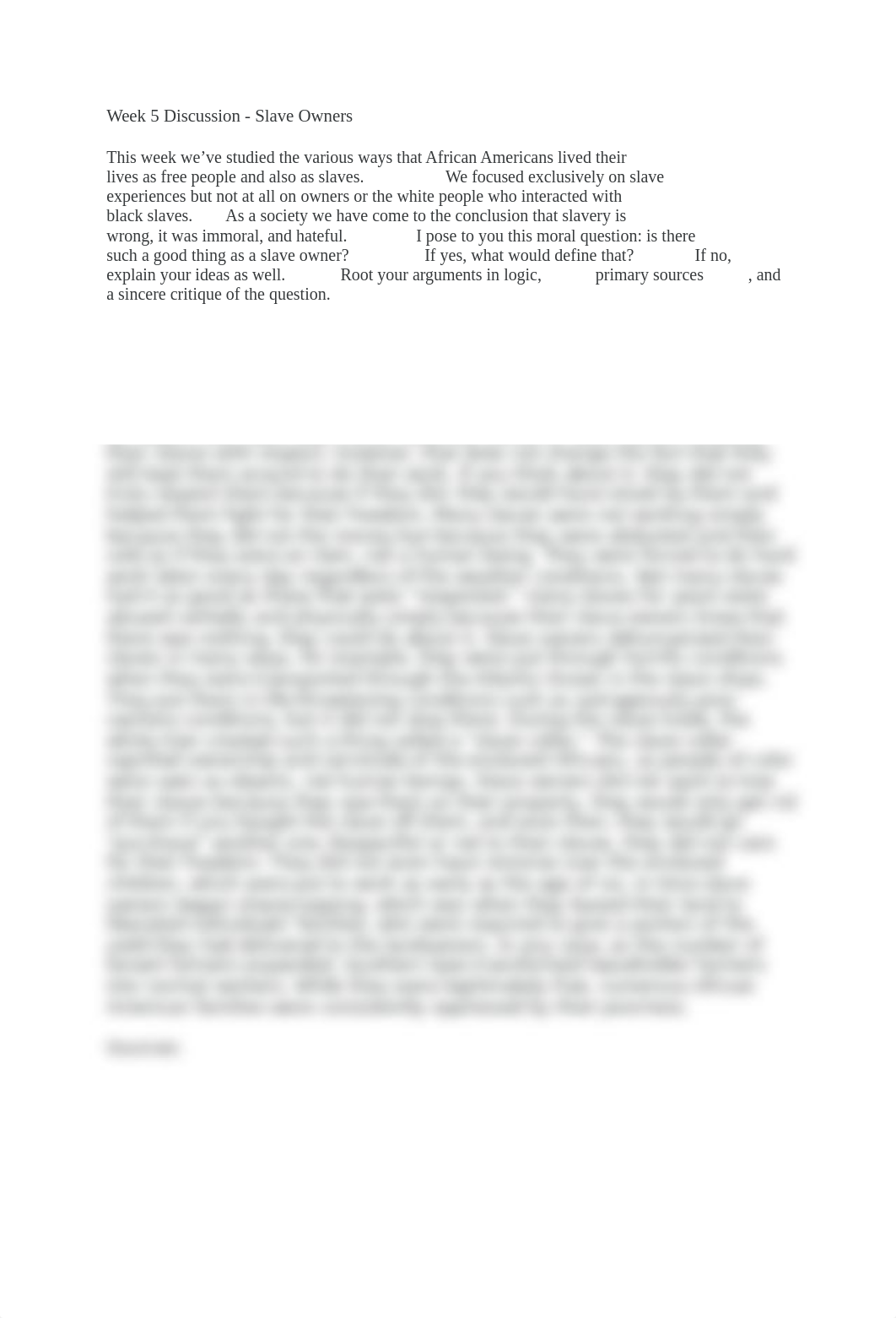 Week 5 Discussion - Slave Owners.docx_d23bhgohxyo_page1