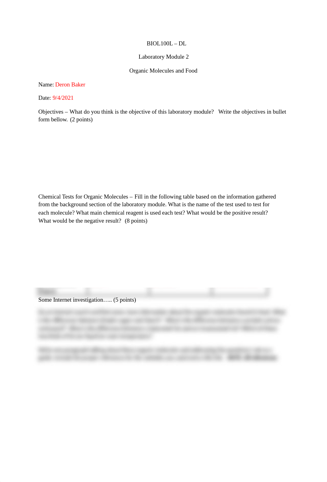 BIOL 100L - Worksheet Lab Module 2 Modified- Organic Molecules and Food - Tagged (2).pdf1.docx_d23g0ksib2w_page1