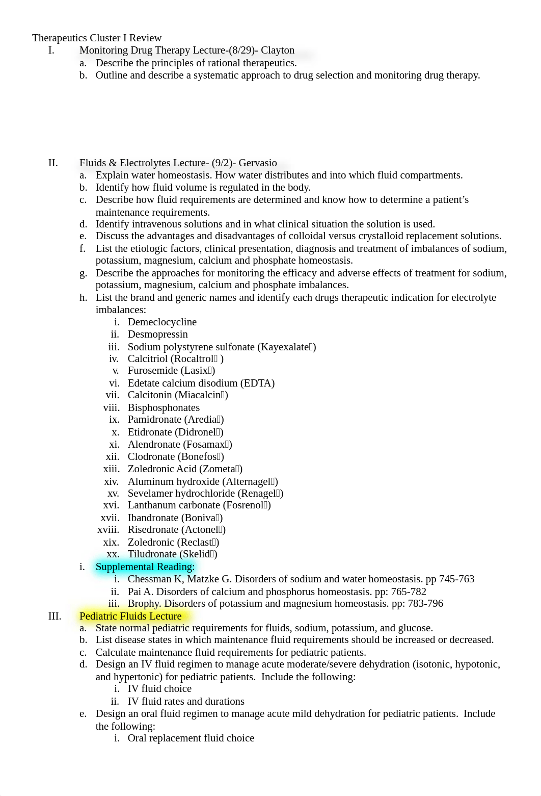 Therapeutics Cluster I Review.docx_d23sp2ya758_page1