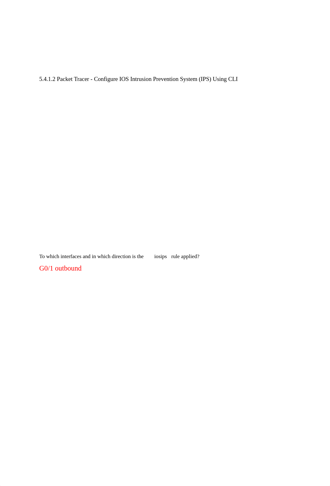 5.4.1.2 Packet Tracer - Configure IOS Intrusion Prevention System (IPS) Using CLI done.docx_d23wytt6k6d_page1