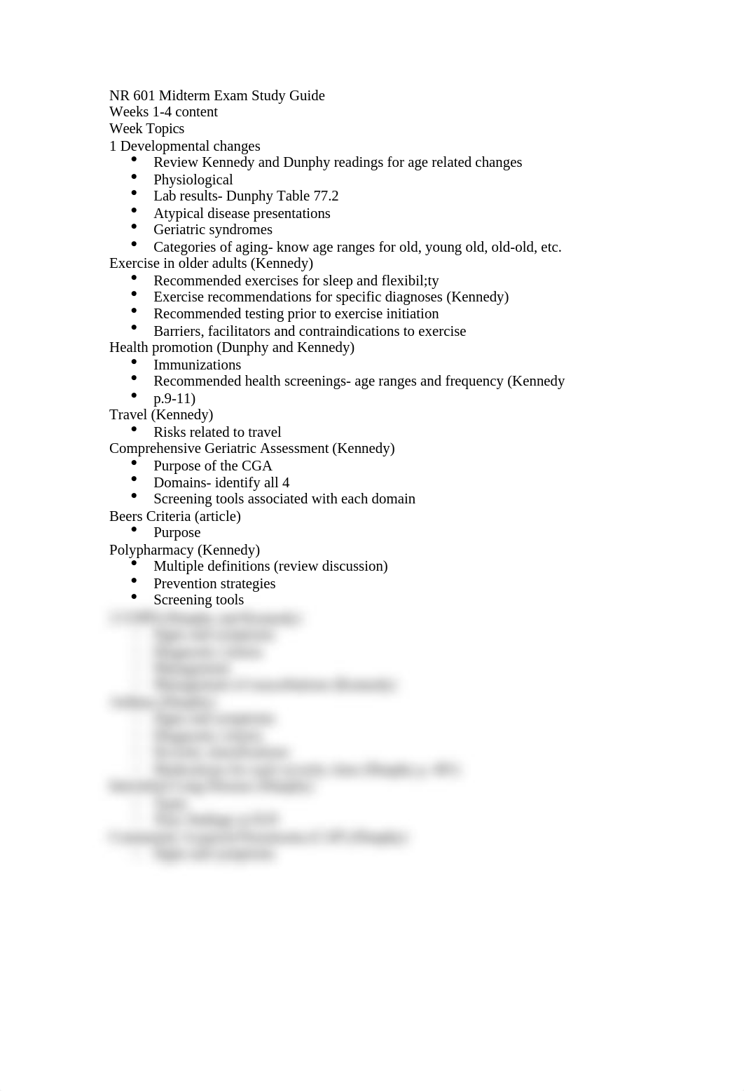 NR 601 Midterm Exam Study Guide.docx_d240sr9j12v_page1