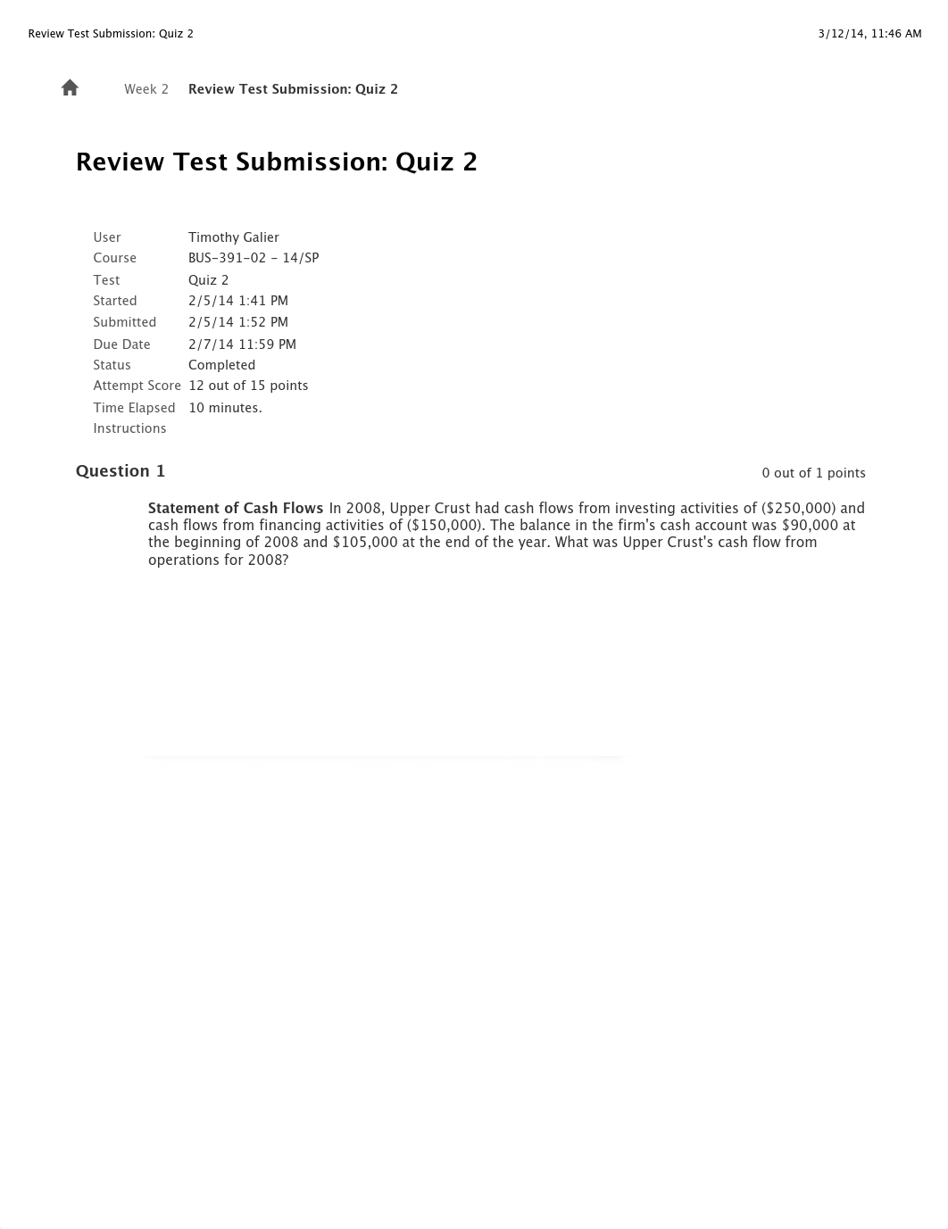 Review Test Submission: Quiz 2-4_d24gwt7o9wf_page1