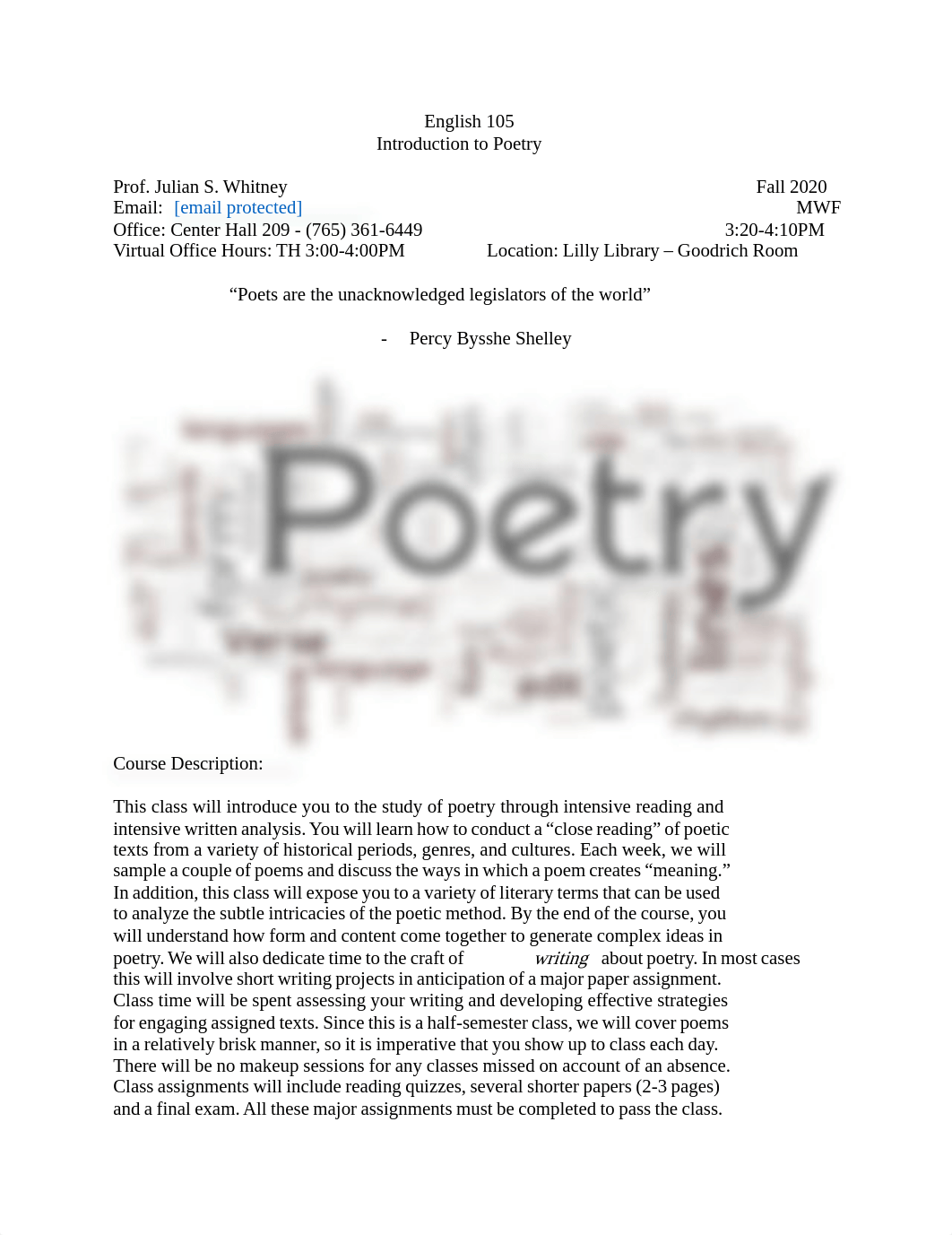 English 105 - Introduction to Poetry Syllabus.pdf_d24p91tdmqn_page1