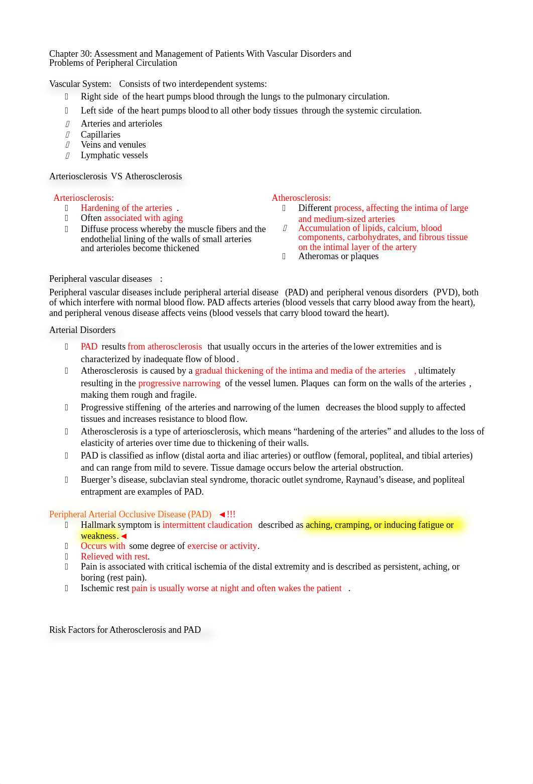 Chapter 30 Vascular Disorders and Problems of Peripheral Circulation.docx_d24x2ob2d6u_page1