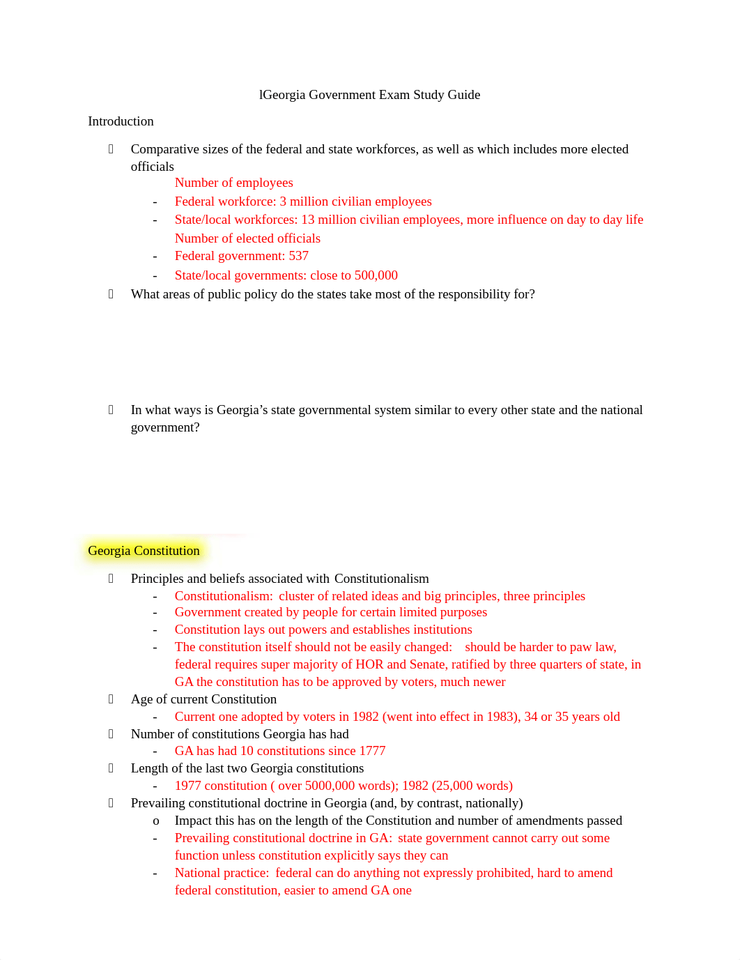 Georgia Government Exam Study Guide (Fall 2020).docx_d24y1csax0w_page1