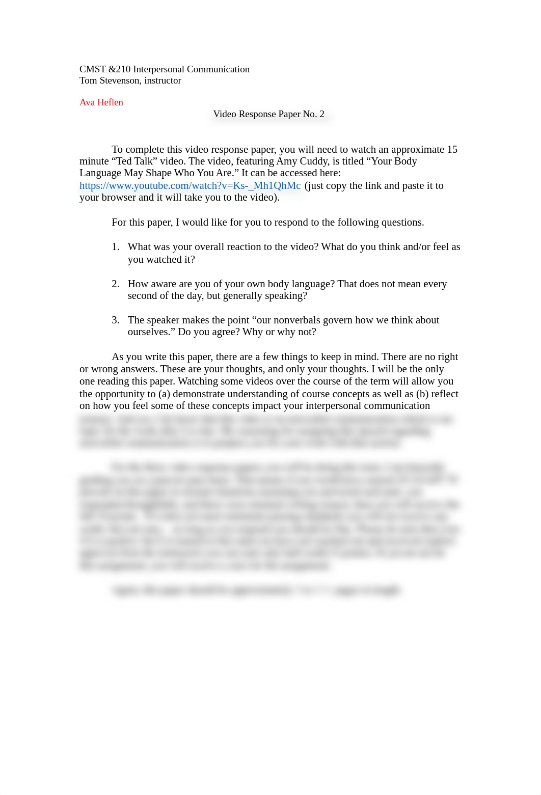 Video response paper 2 - nonverbal-1.docx_d255b2wyxza_page1