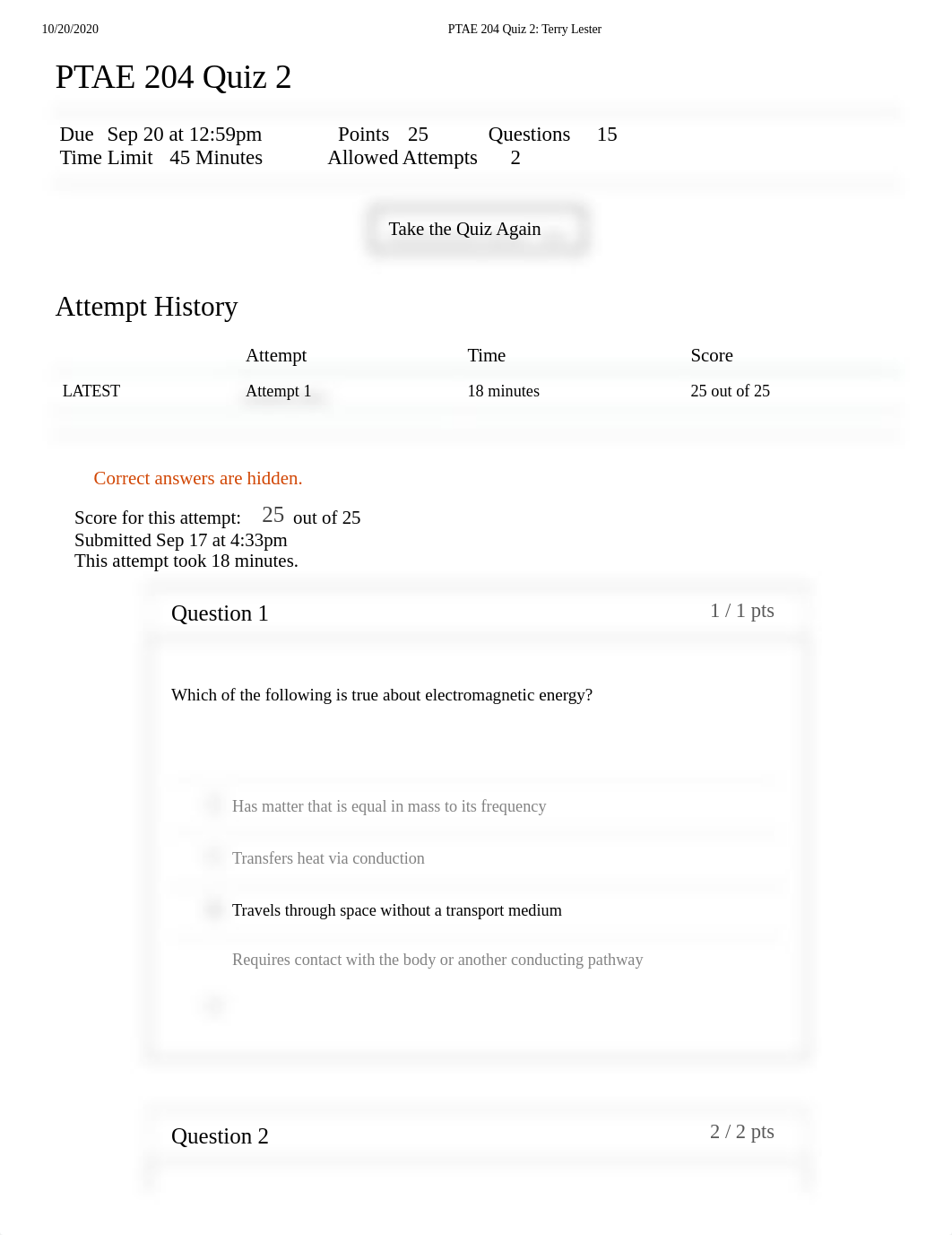 PTAE 204 Quiz 2_ Terry Lester.pdf_d255trwovnw_page1