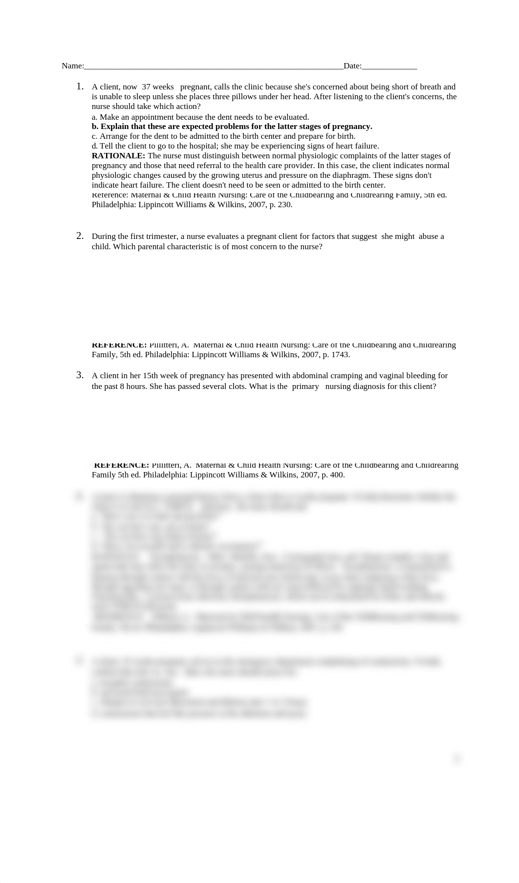 Final Review Questions- OB_d25r2er19p3_page1