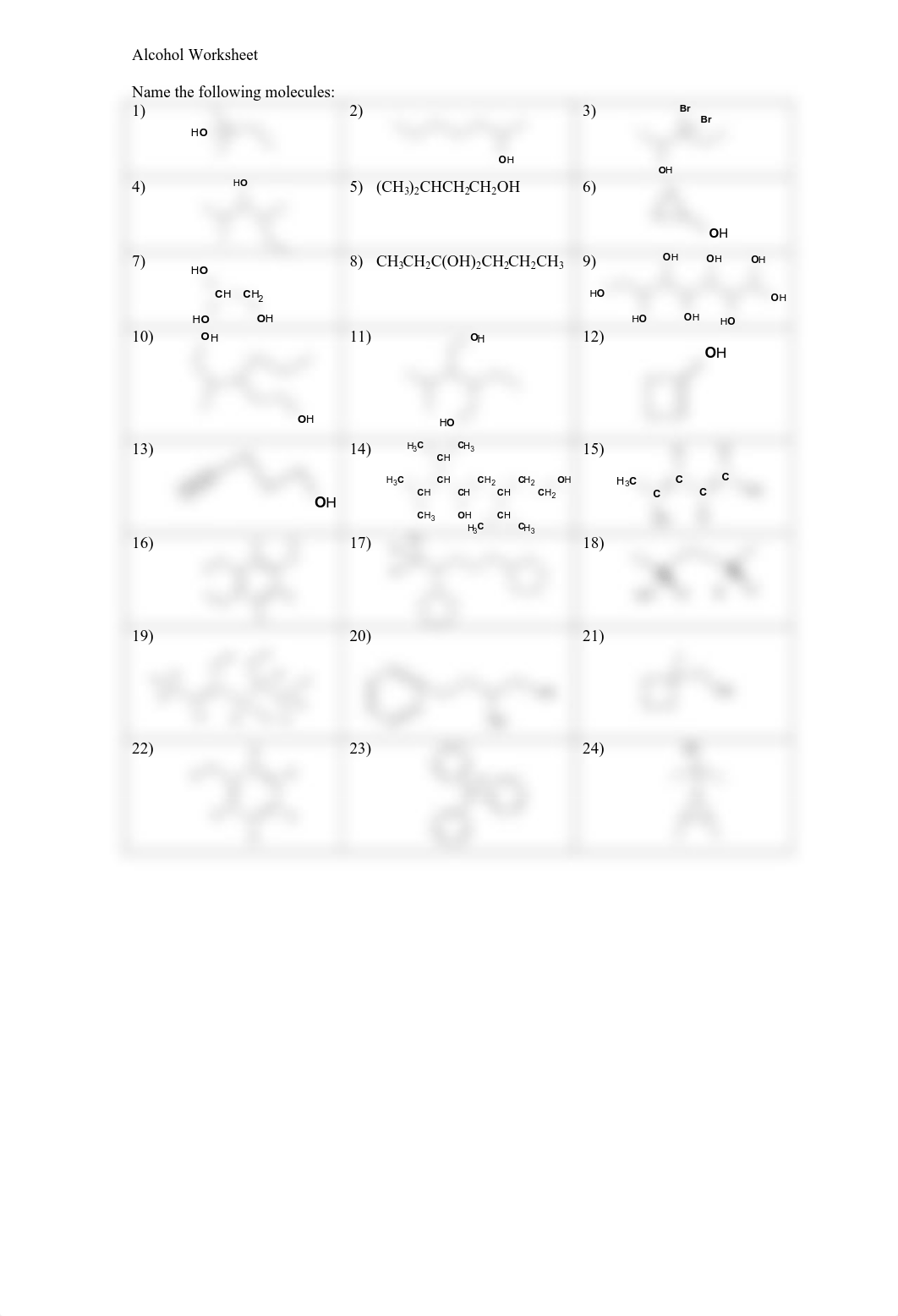 Alcohols nomenclature worksheet.pdf_d25we1sjryd_page1