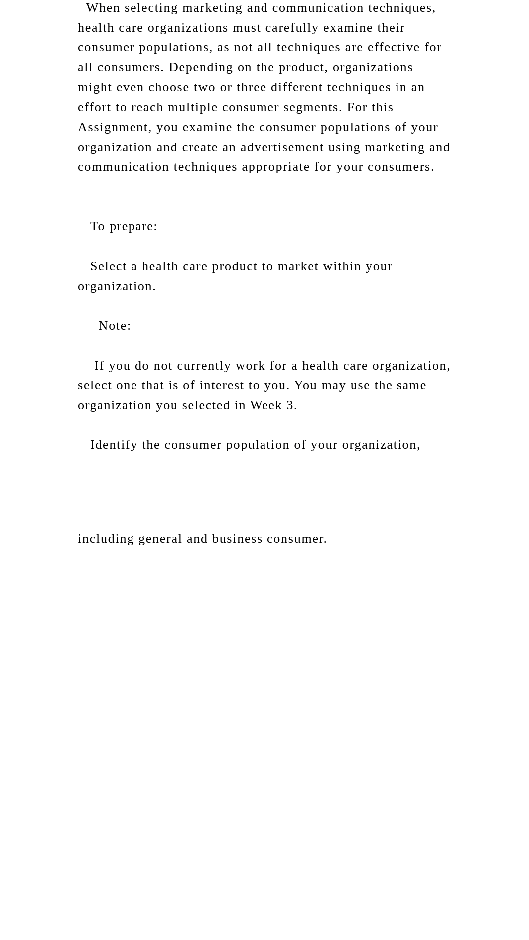 When selecting marketing and communication techniques, health.docx_d269gn3ysli_page2