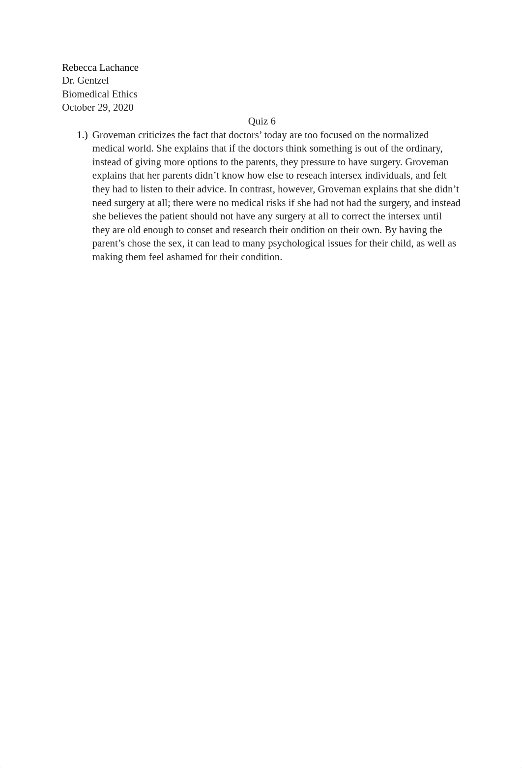 Biomedical Ethics Quiz 6.docx_d26bjowuvd8_page1