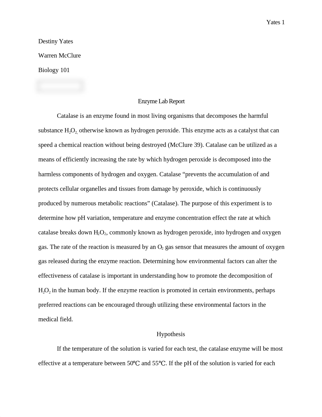 BIO 101.Enzyme Lab Report.Yates_d26yju8ptwp_page1