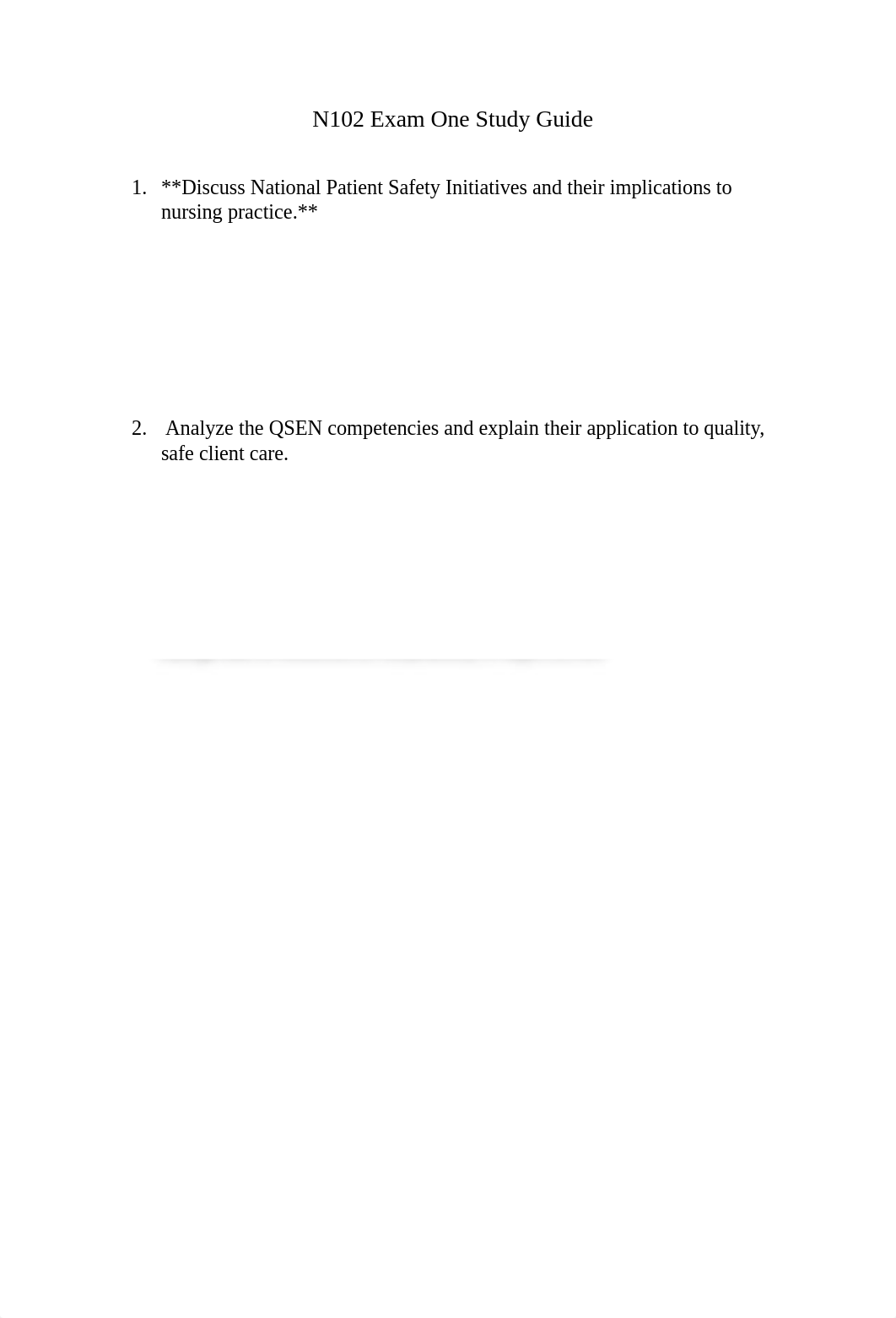 N102 Exam One Study Guide.docx_d27aasrv5cx_page1