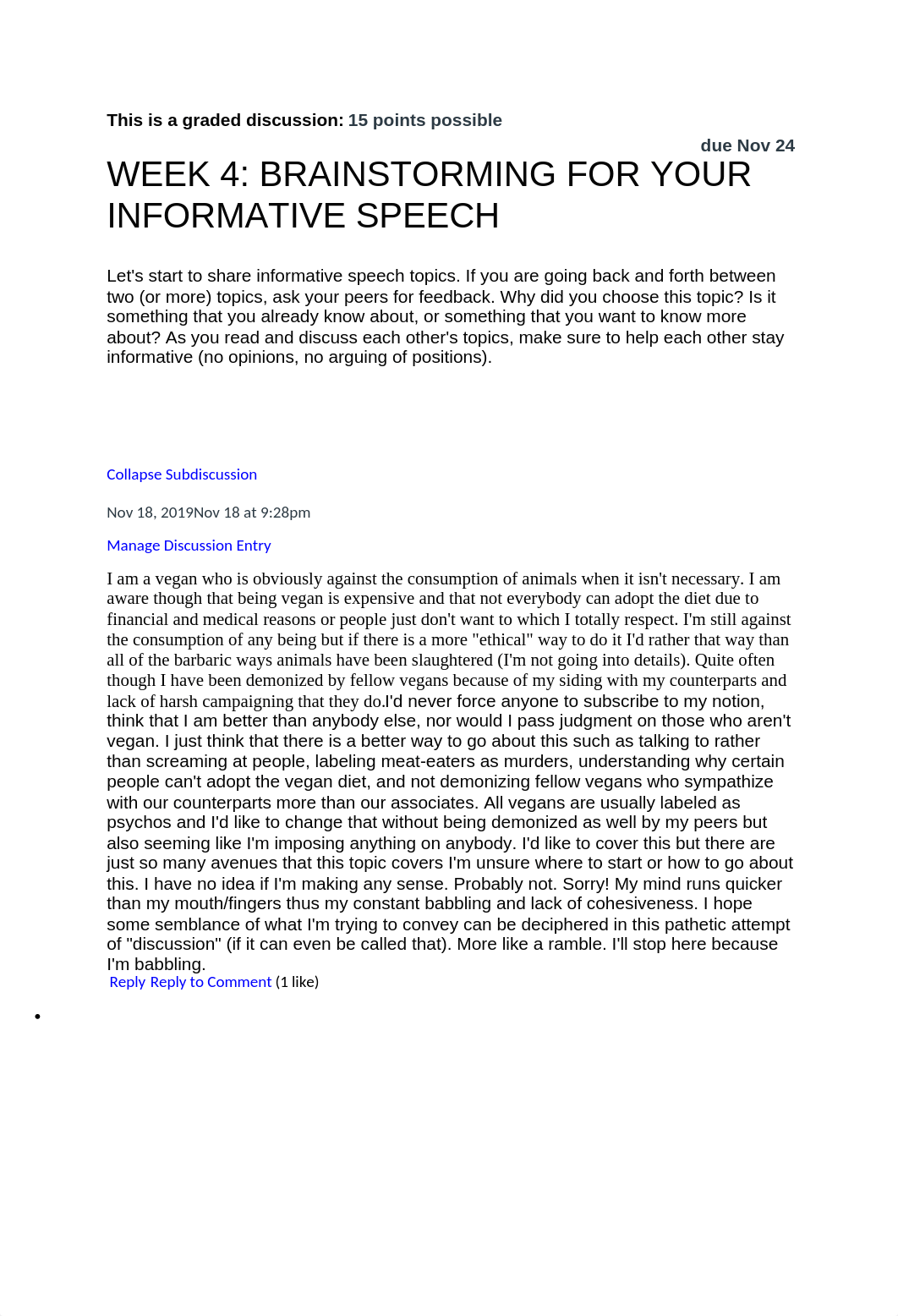 Week 4 Brainstorming for Your Informative Speech.docx_d27cf1b4519_page1