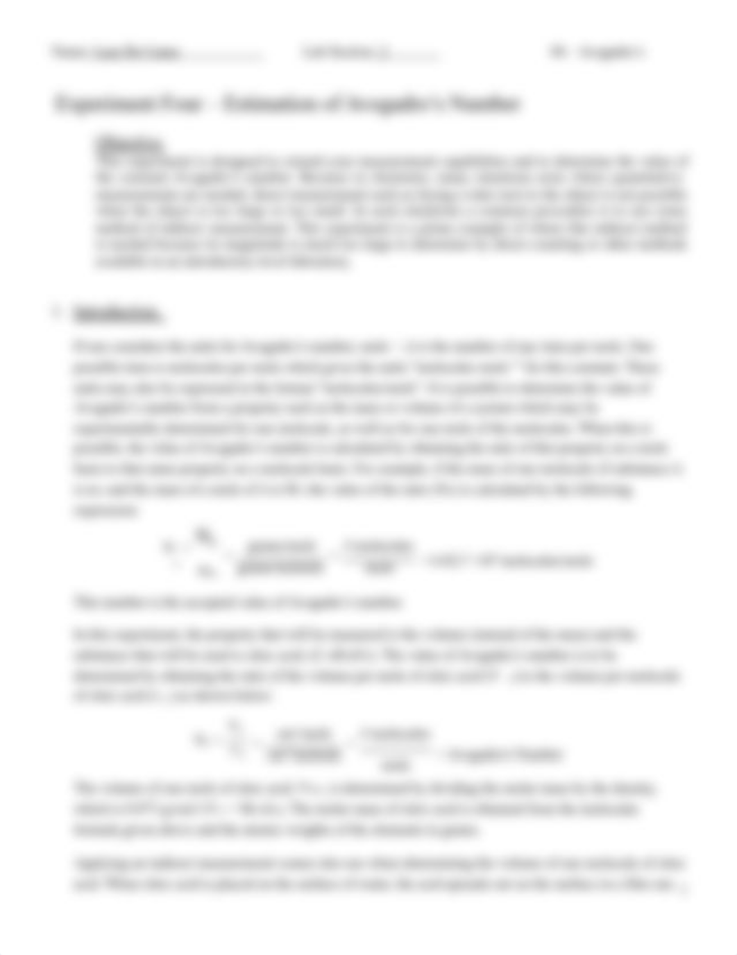 Chem Experiment 4; Avogadros Number Final Lab Report.docx_d27fbrxdiej_page2