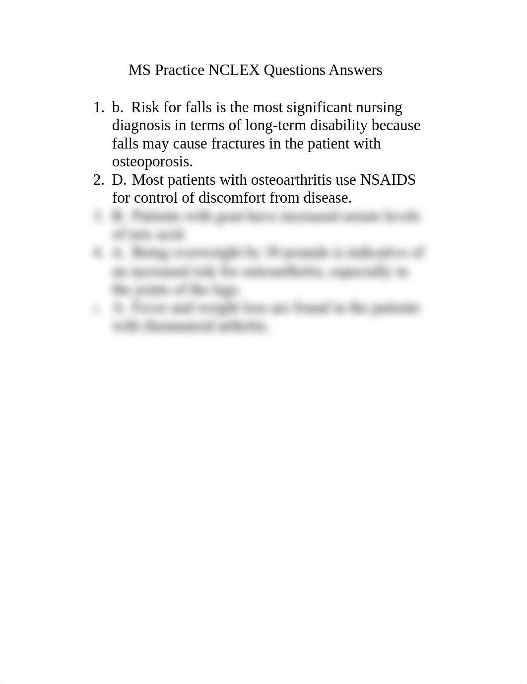 MS Practice NCLEX Questions Answers.docx_d27os15ok0u_page1