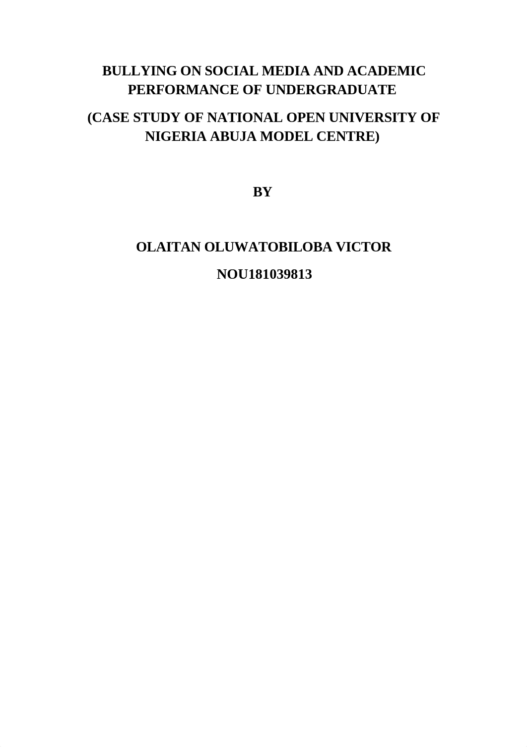 BULLYING ON SOCIAL MEDIA AND ACADEMIC PERFORMANCE OF UNDERGRADUATE.docx_d28j1hlluy9_page1