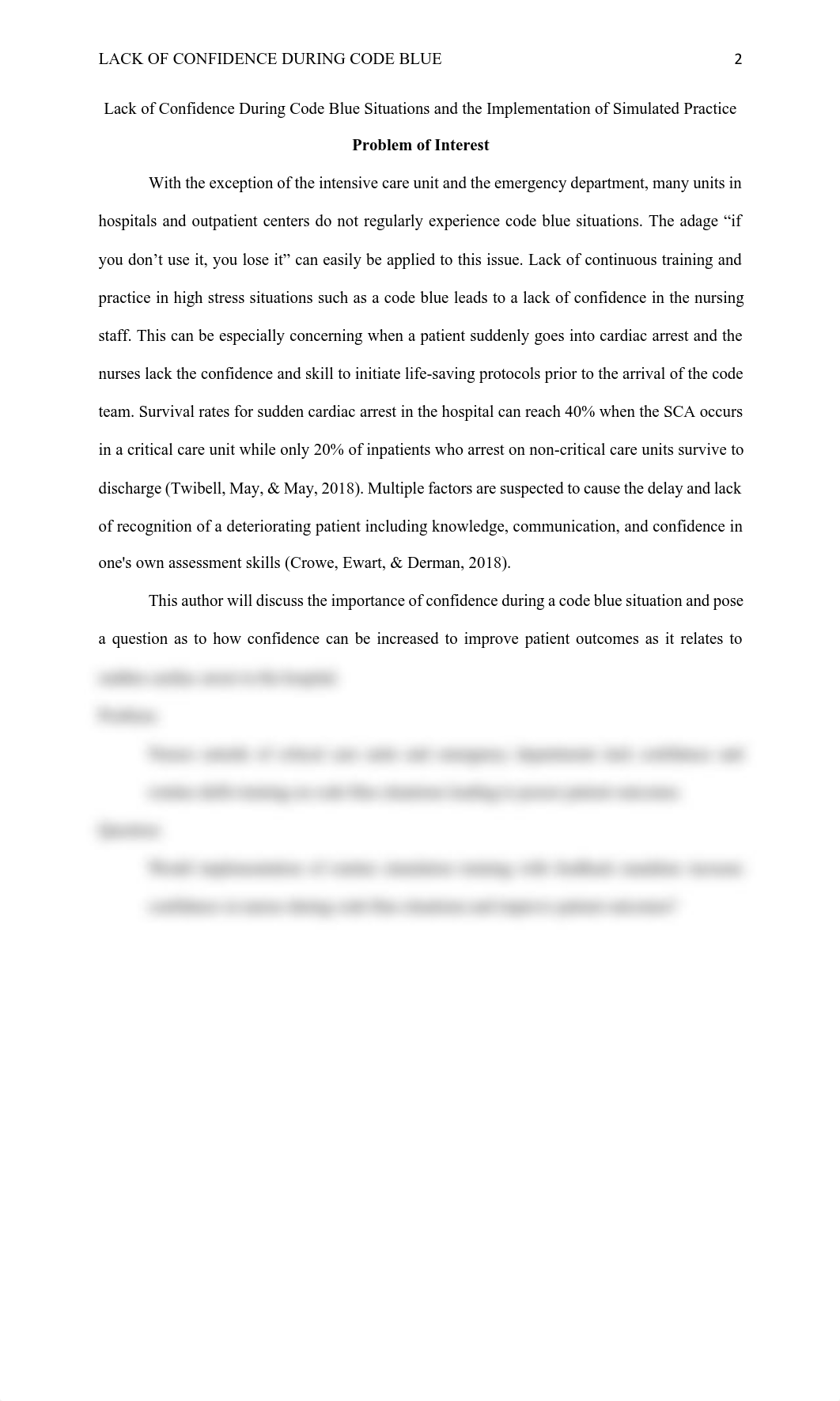 Lack of Confidence During Code Blue Situations and the Implementation of Simulated Practice.pdf_d28llbo10p0_page2