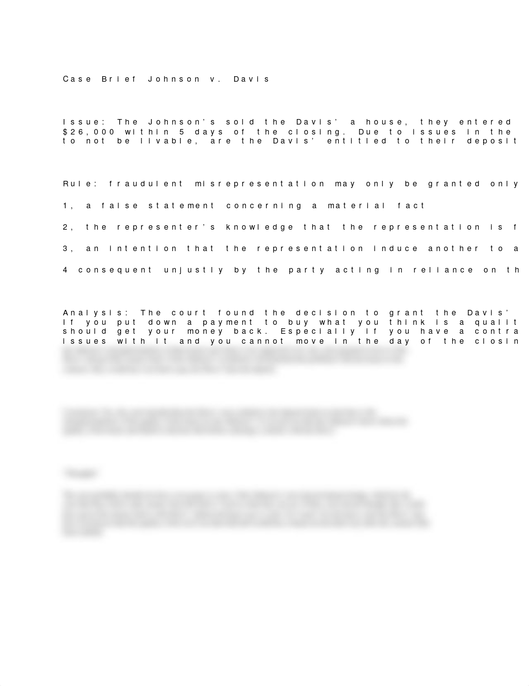 Case Brief Jonhson v. davis case study.docx_d28mmo1ki16_page1