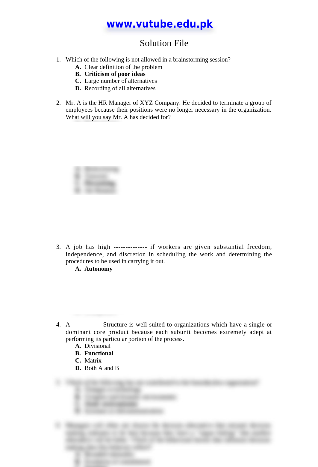 Princilpes of Management - MGT503 Fall 2007 Quiz 02 Solution_d28o5ynmm9g_page1