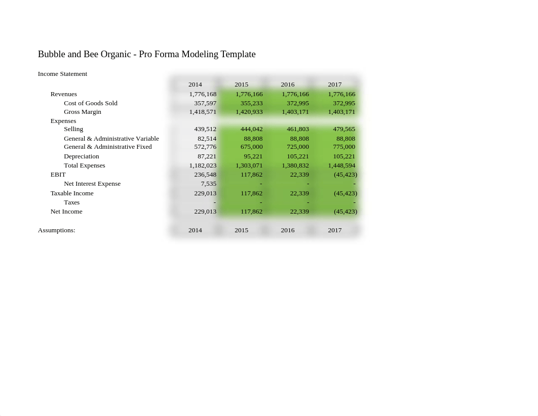 Bubble & Bee Forecasting - Sheyla Rivera.xlsx_d28rwhs7953_page2