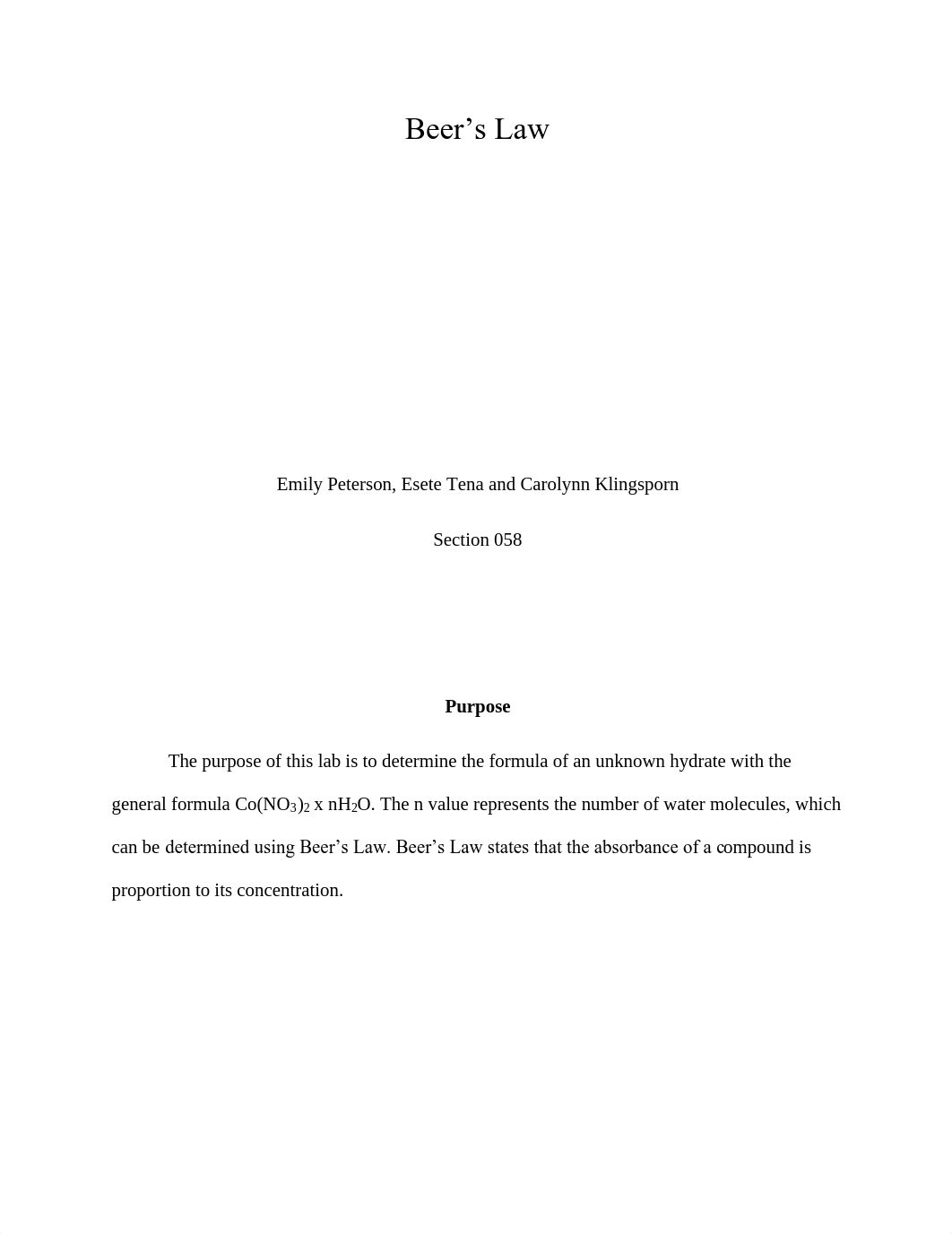 Beer's Law Lab Report.pdf_d28us497qeh_page1