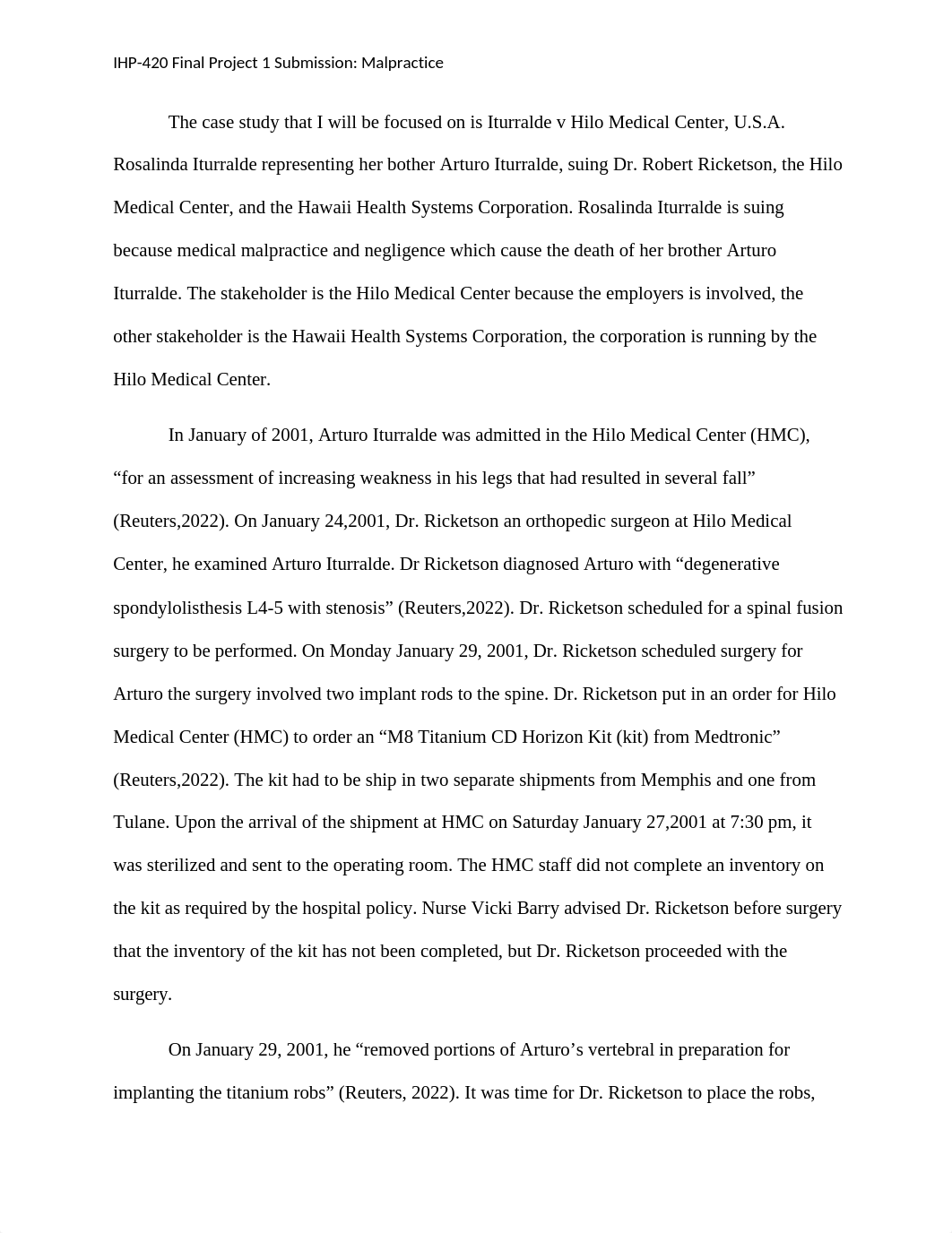 IHP+420+7-1+Final+Project+1+Submission+Malpractice.docx_d28xn3w8j9e_page2