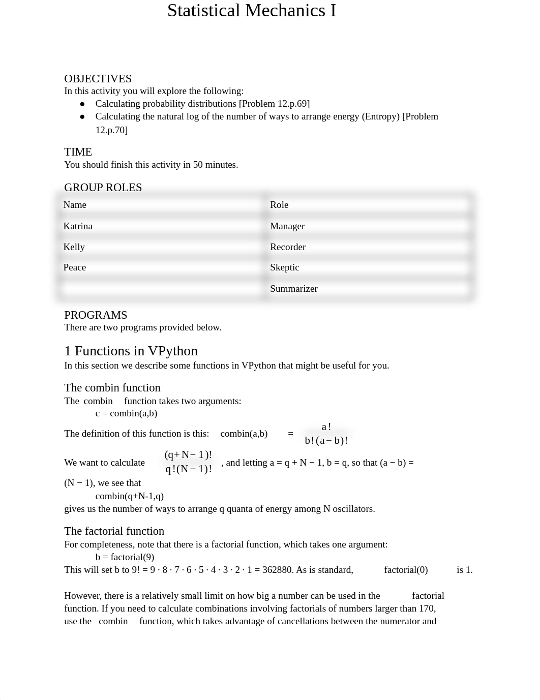 Lab 23: Statistical Mechanics I - Group A_d290flv384h_page1