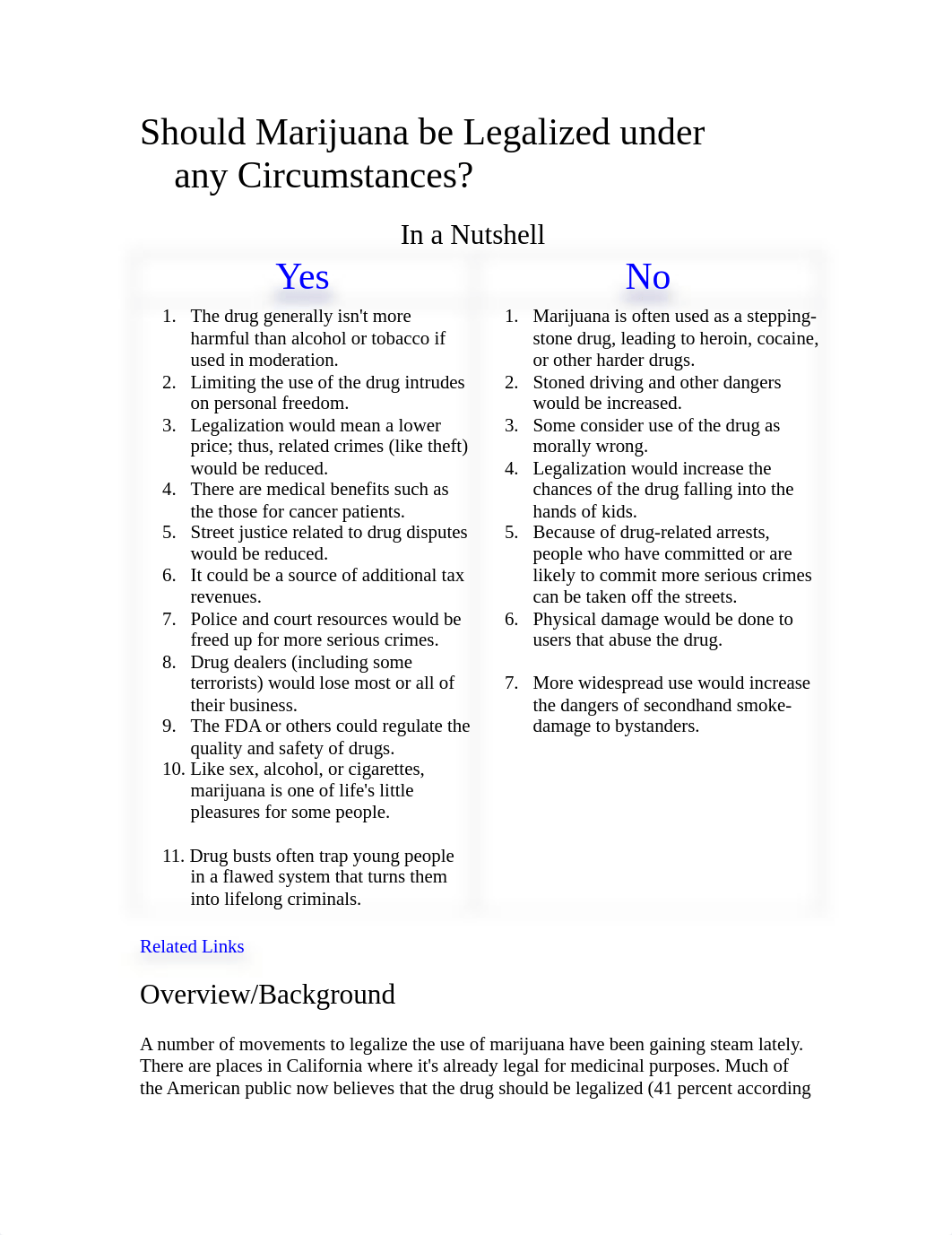 Should Marijuana be Legalized under any Circumstances_d293y2d1cfm_page1