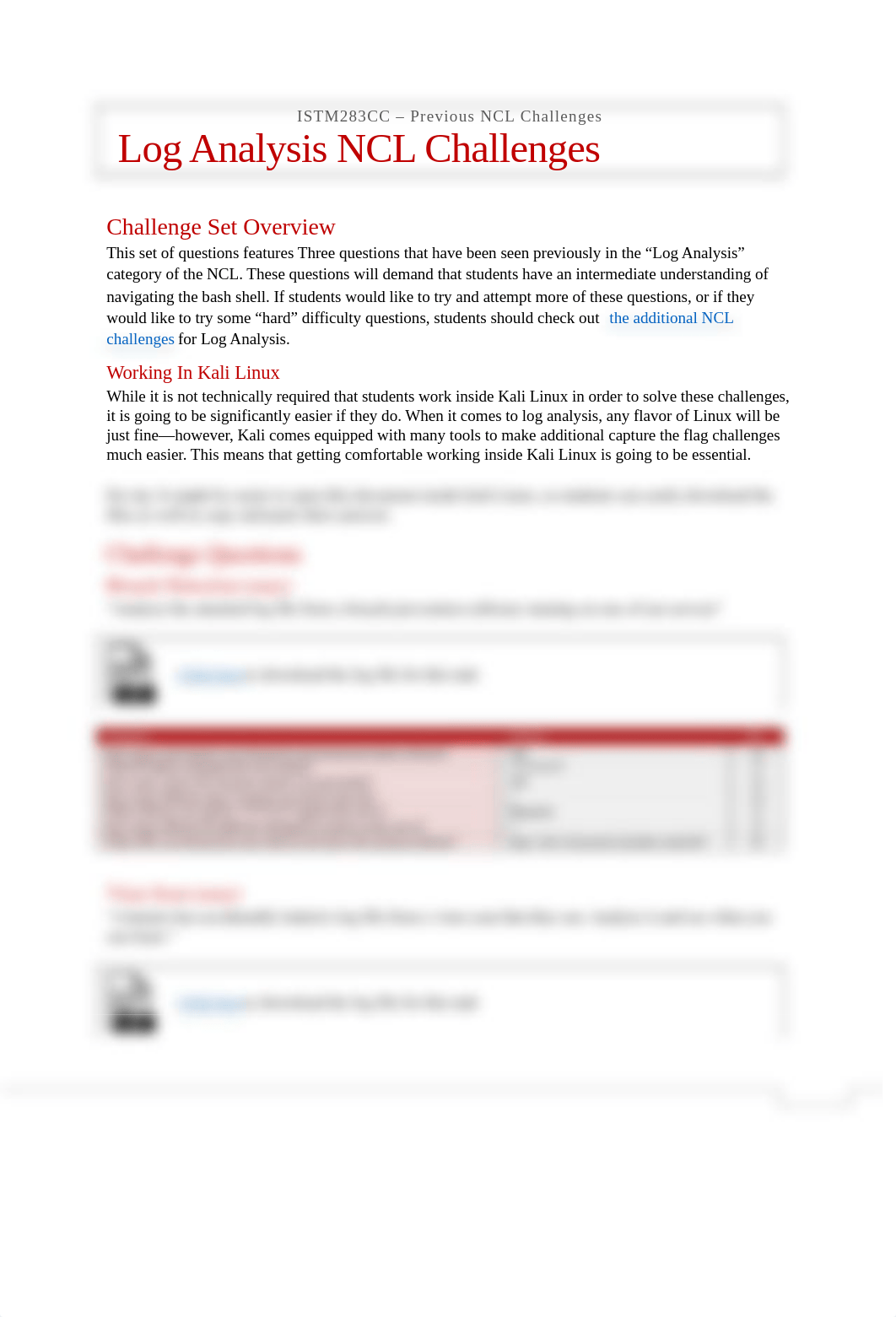 NCL Challenges - Log Analysis.docx_d2947ktie8x_page1