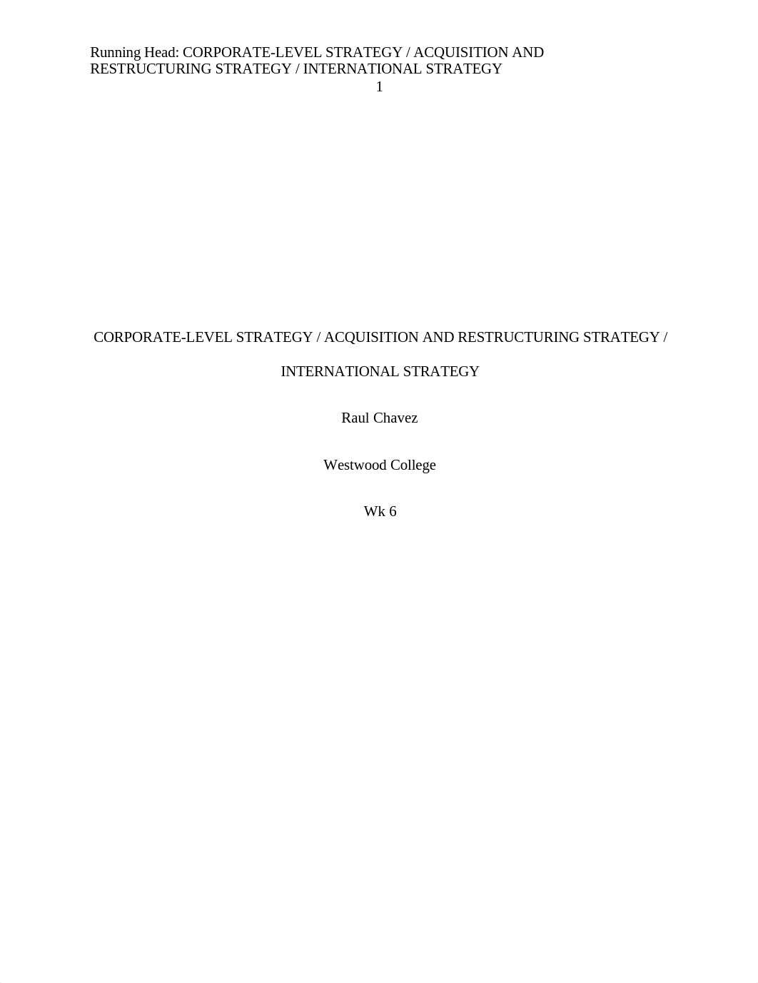 Corporate-level strategy - Acquisition and restructuring strategy - International strategy.docx_d298jqf9alp_page1