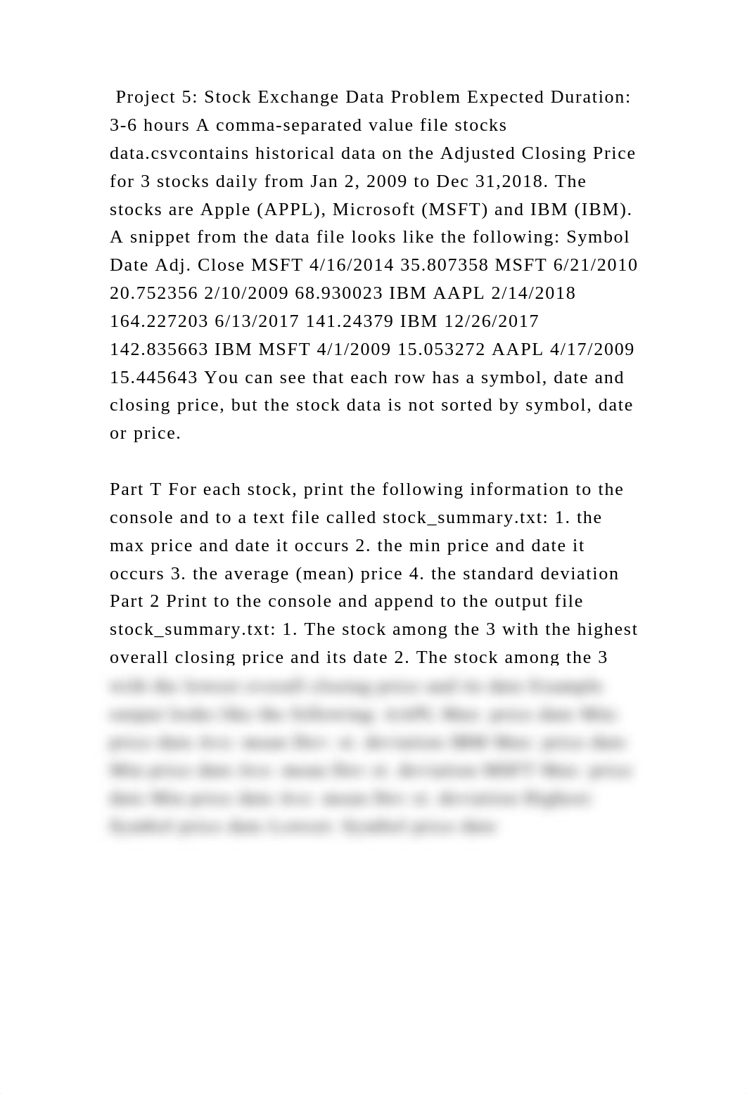 Project 5 Stock Exchange Data Problem Expected Duration 3-6 hours A.docx_d29oh2z55sg_page2