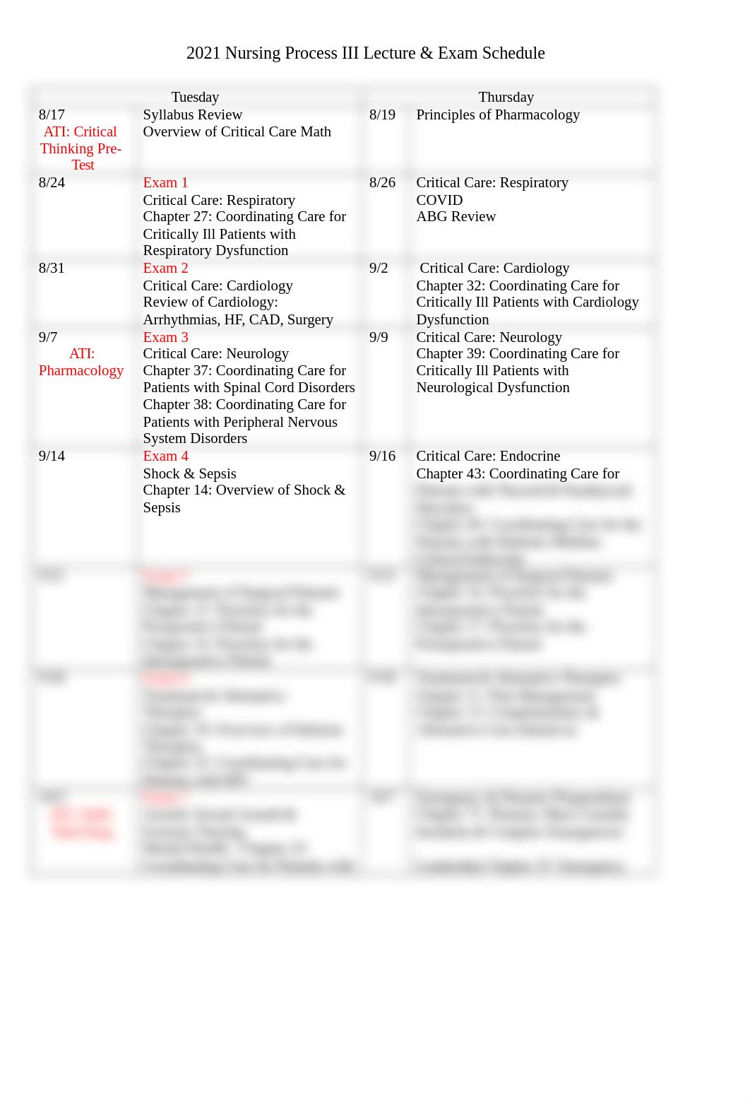 2021 Nursing Process III Schedule_Students.docx_d29tfpjwpfj_page1